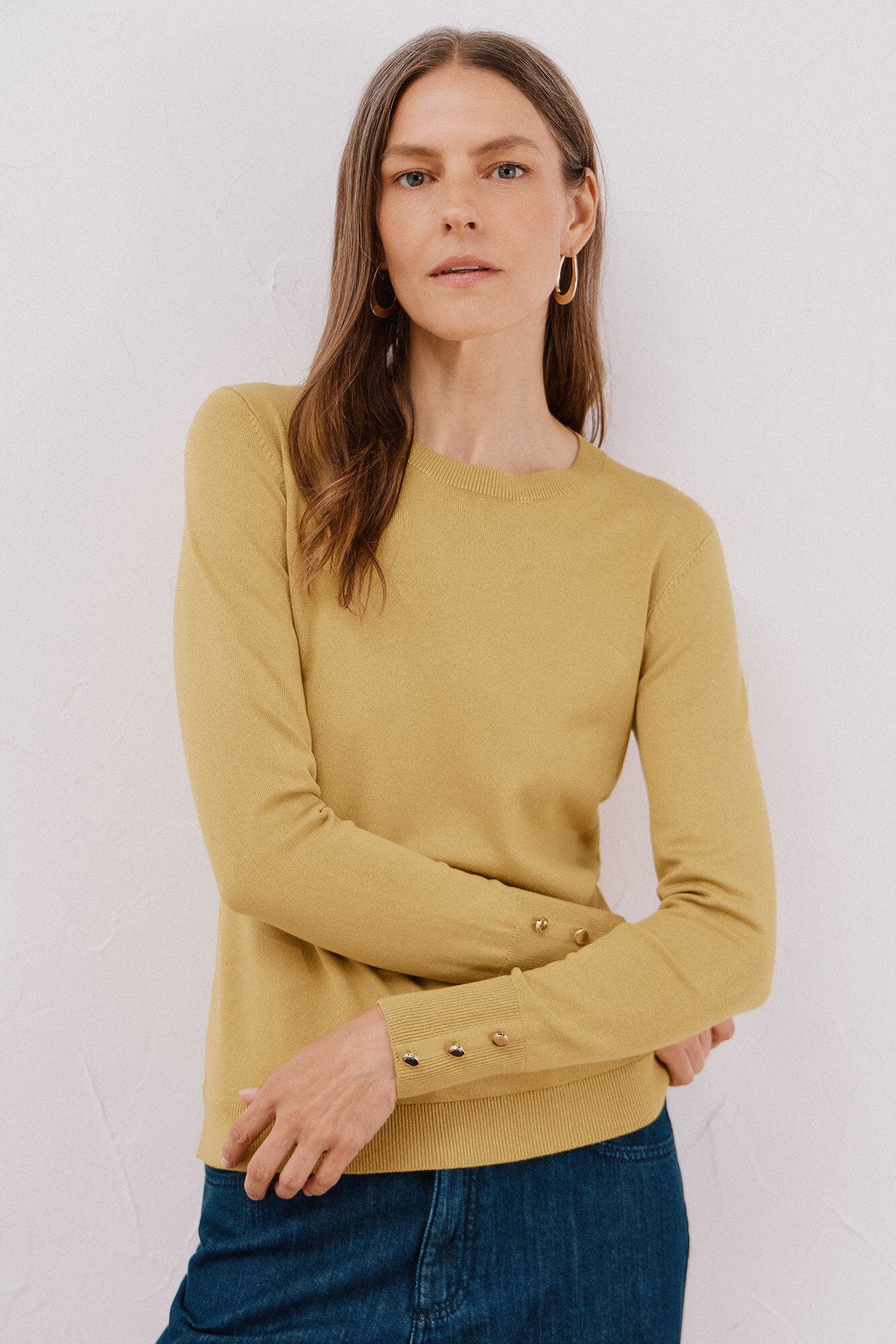 Cortefiel Su&eacute;ter de tejido fino