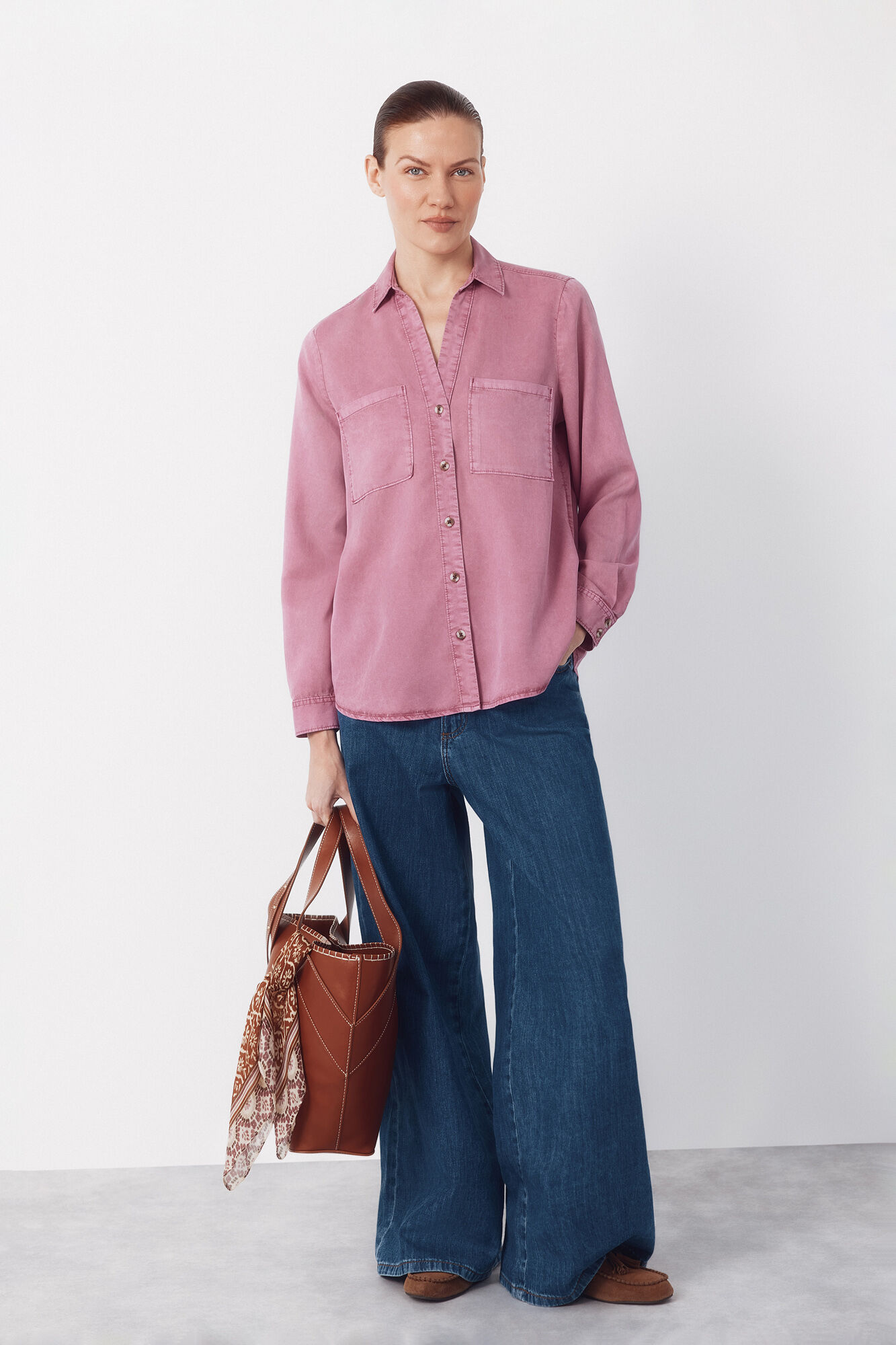 Cortefiel Jeans palazzo largos