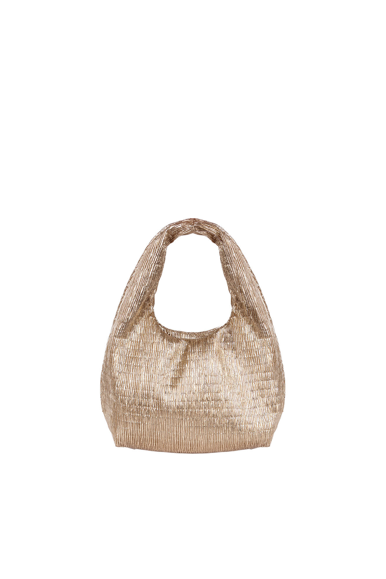 Cortefiel Bolsa mini hobo Dorado