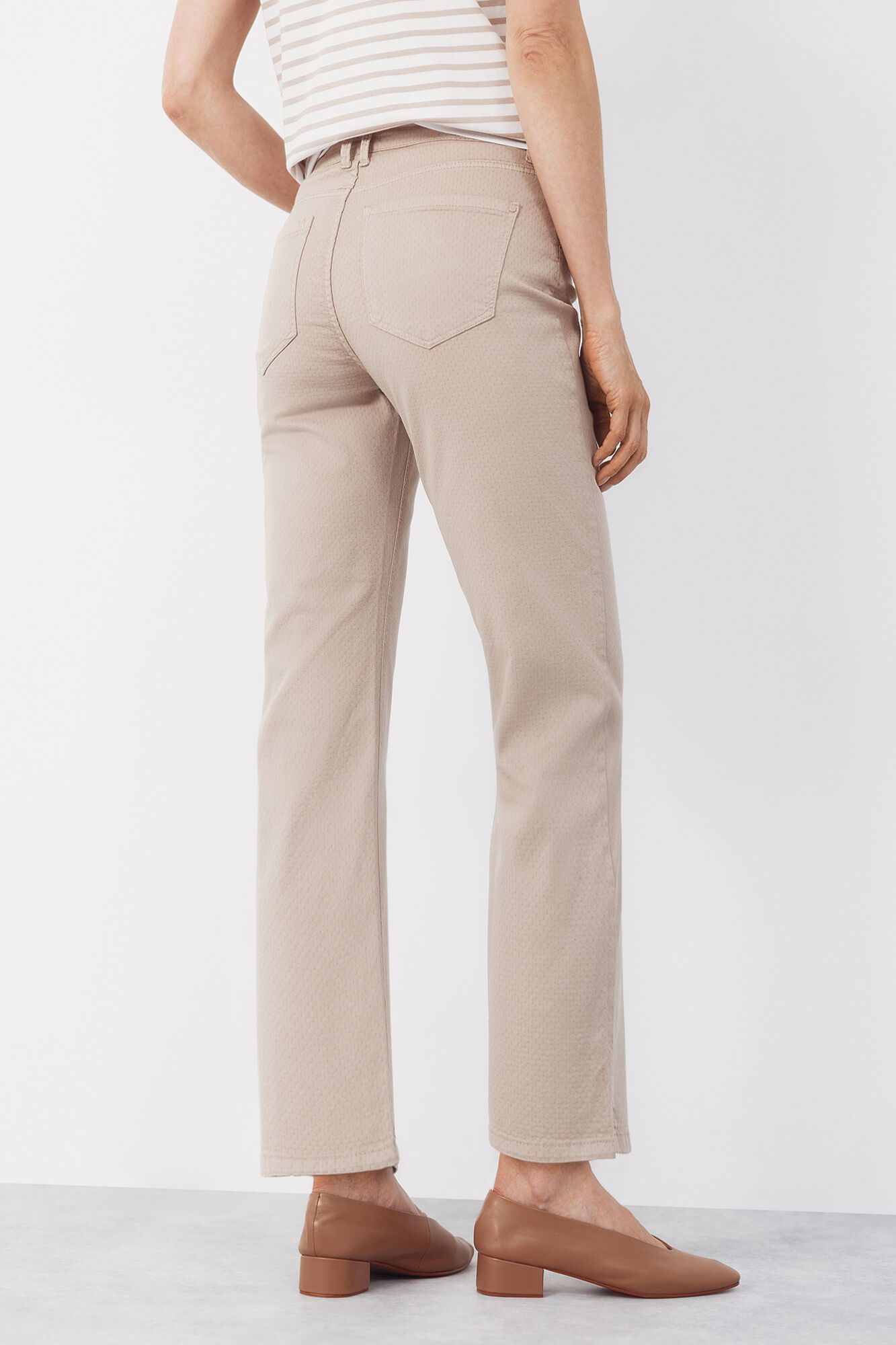 Cortefiel Jeans sensational jacquard Beige
