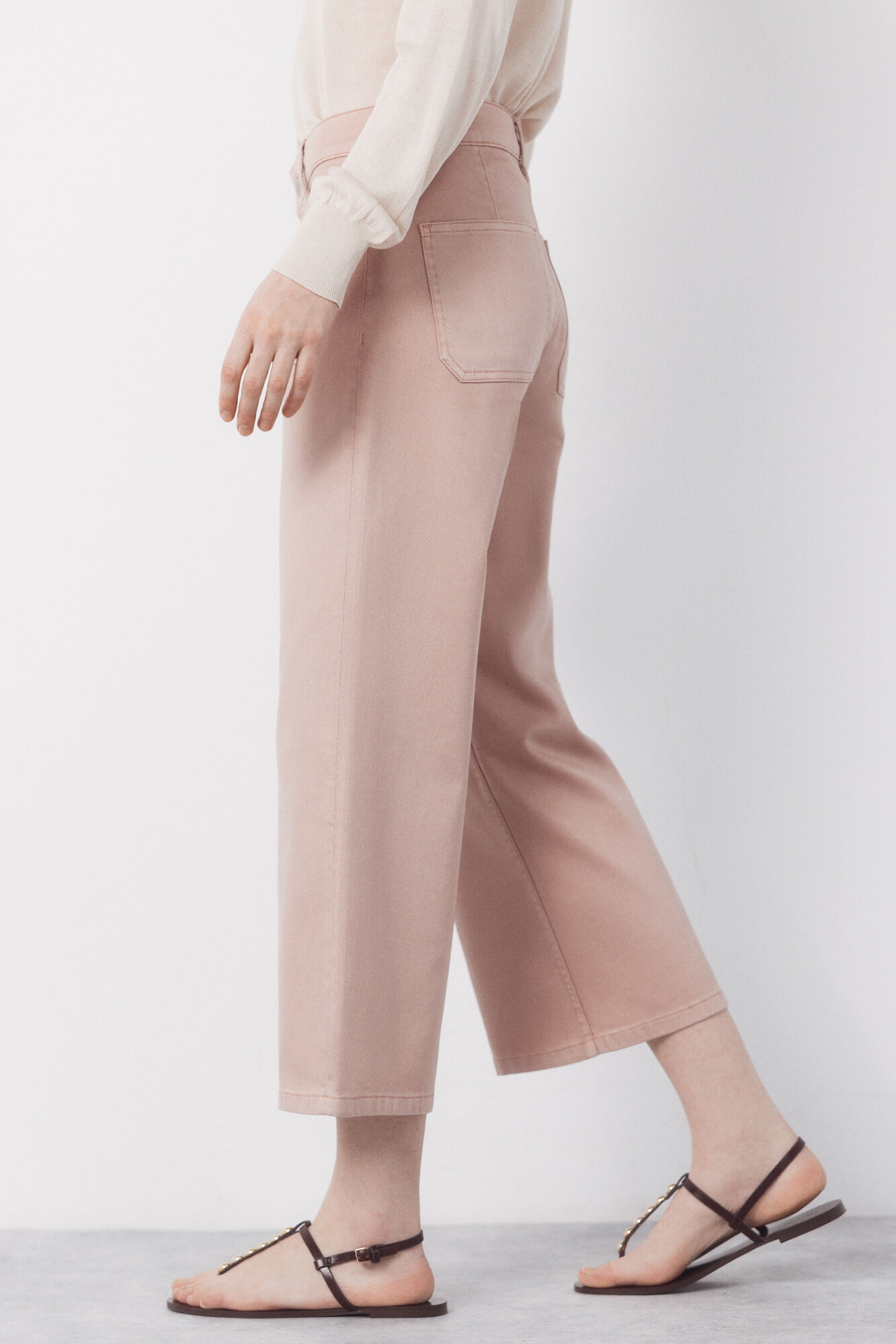 Cortefiel Jeans Marine Bolsillos Rosa