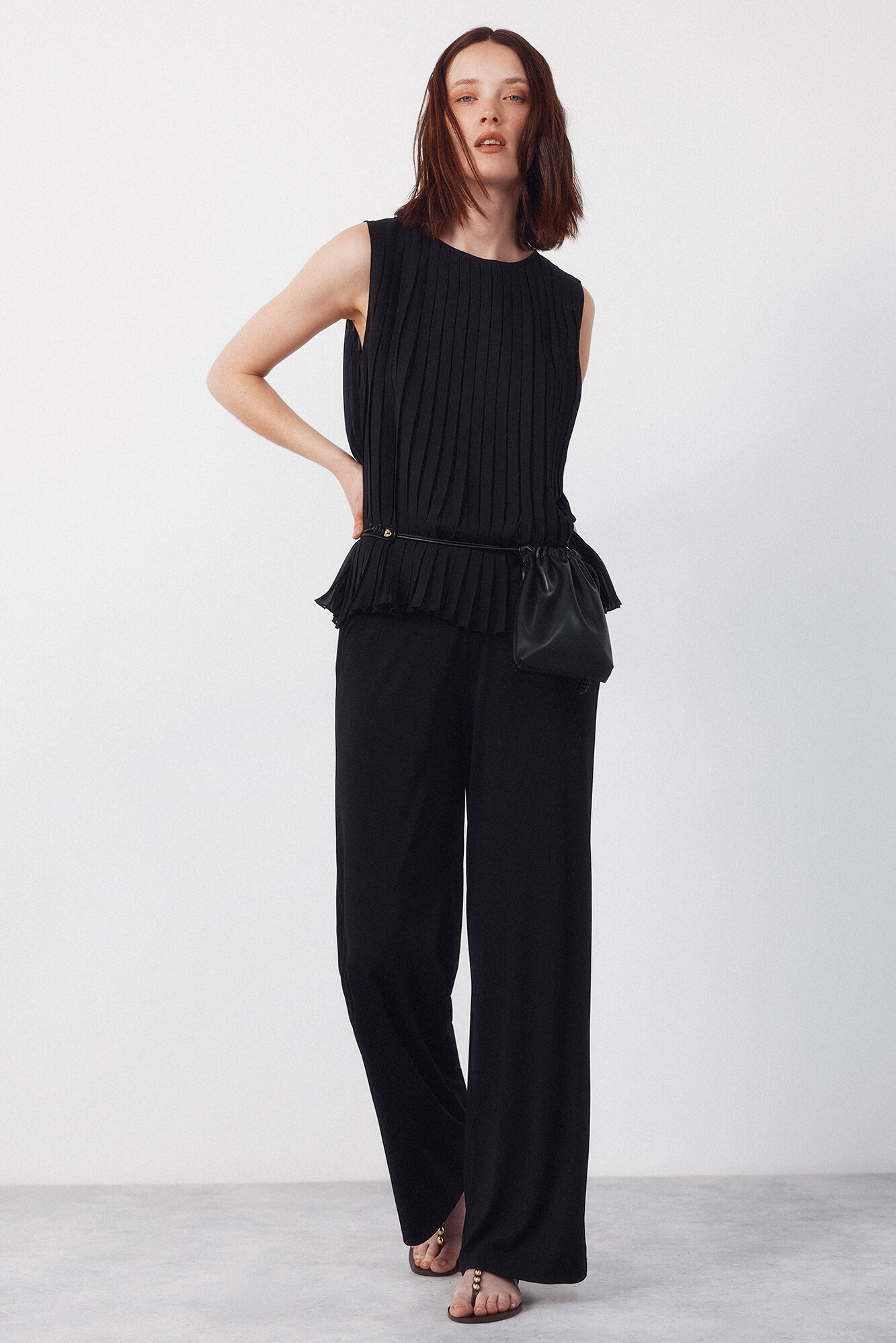 Cortefiel Blusa plisada