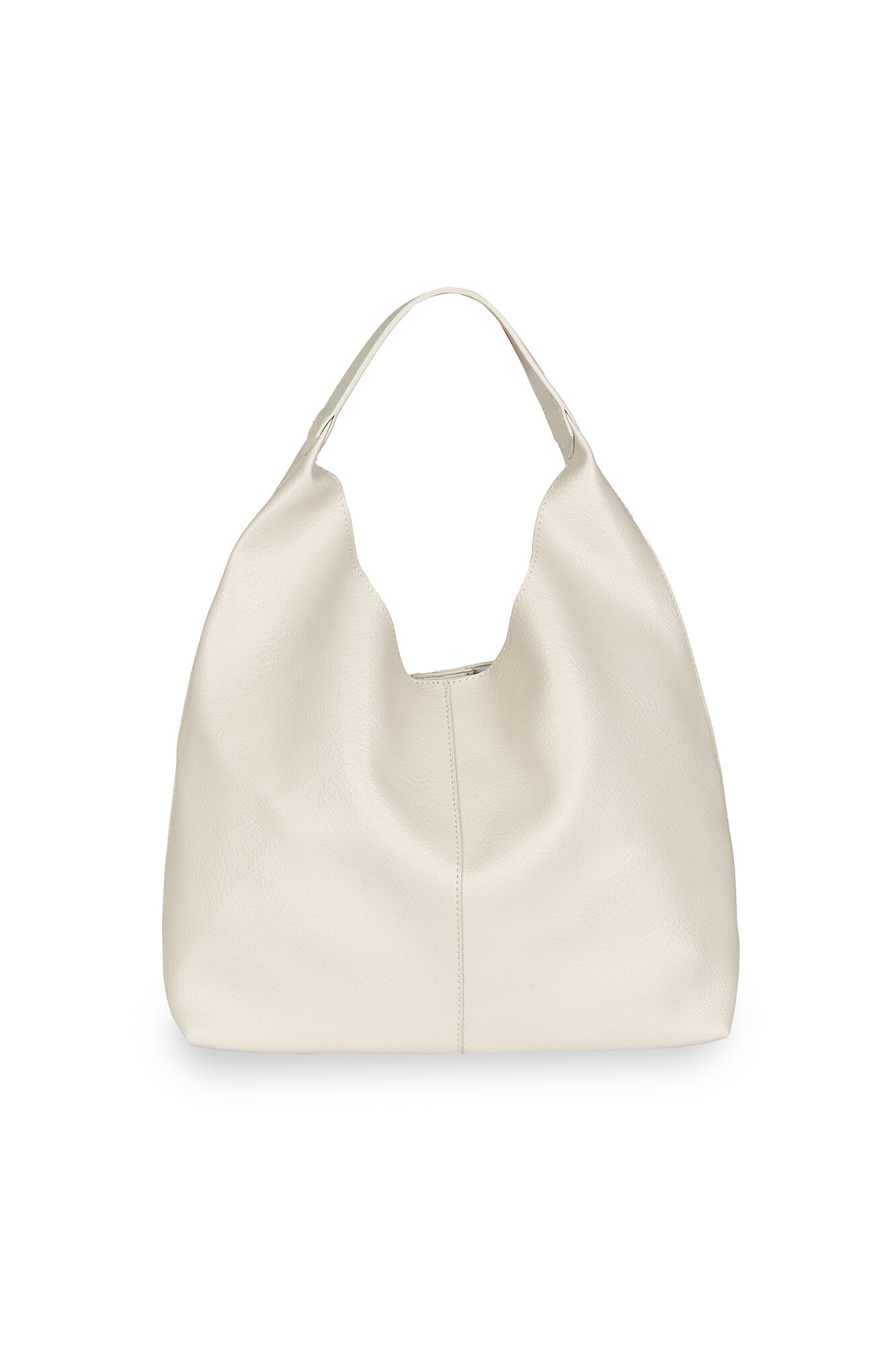 Cortefiel Bolsa hobo b&aacute;sica Marfil