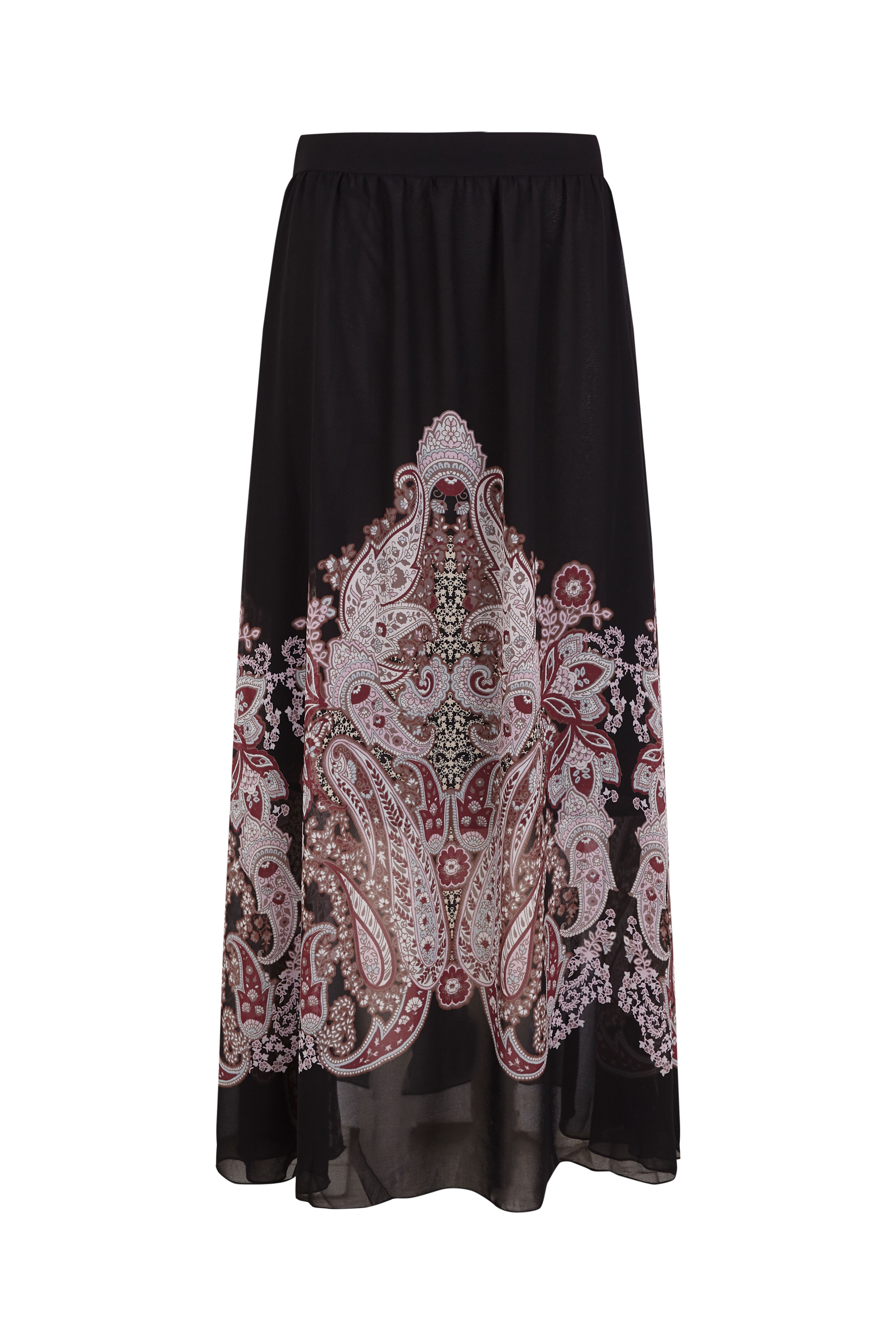 Slowlove Falda con estampado posicionado Multicolor