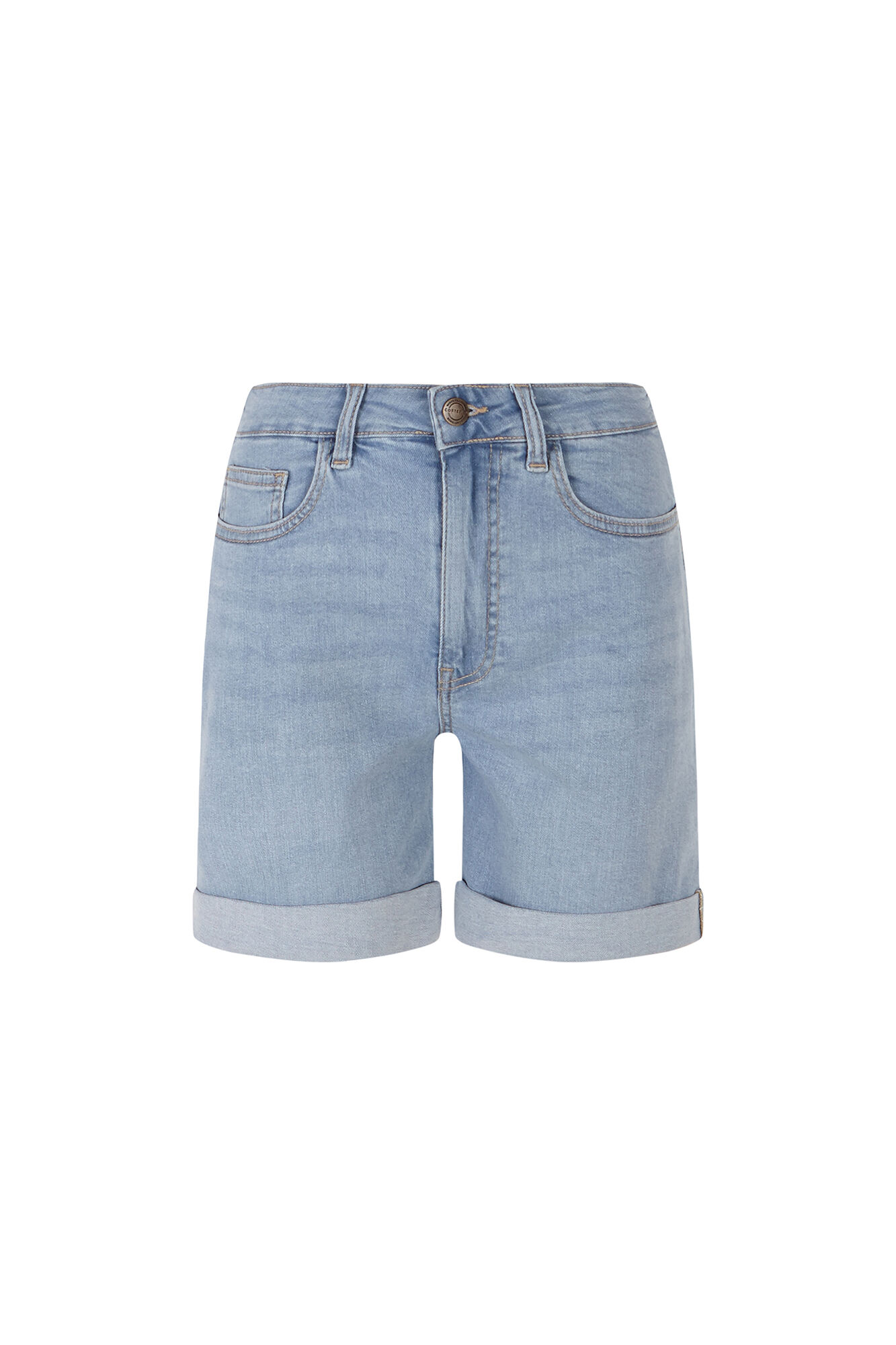 Cortefiel Shorts de mezclilla Azul marino