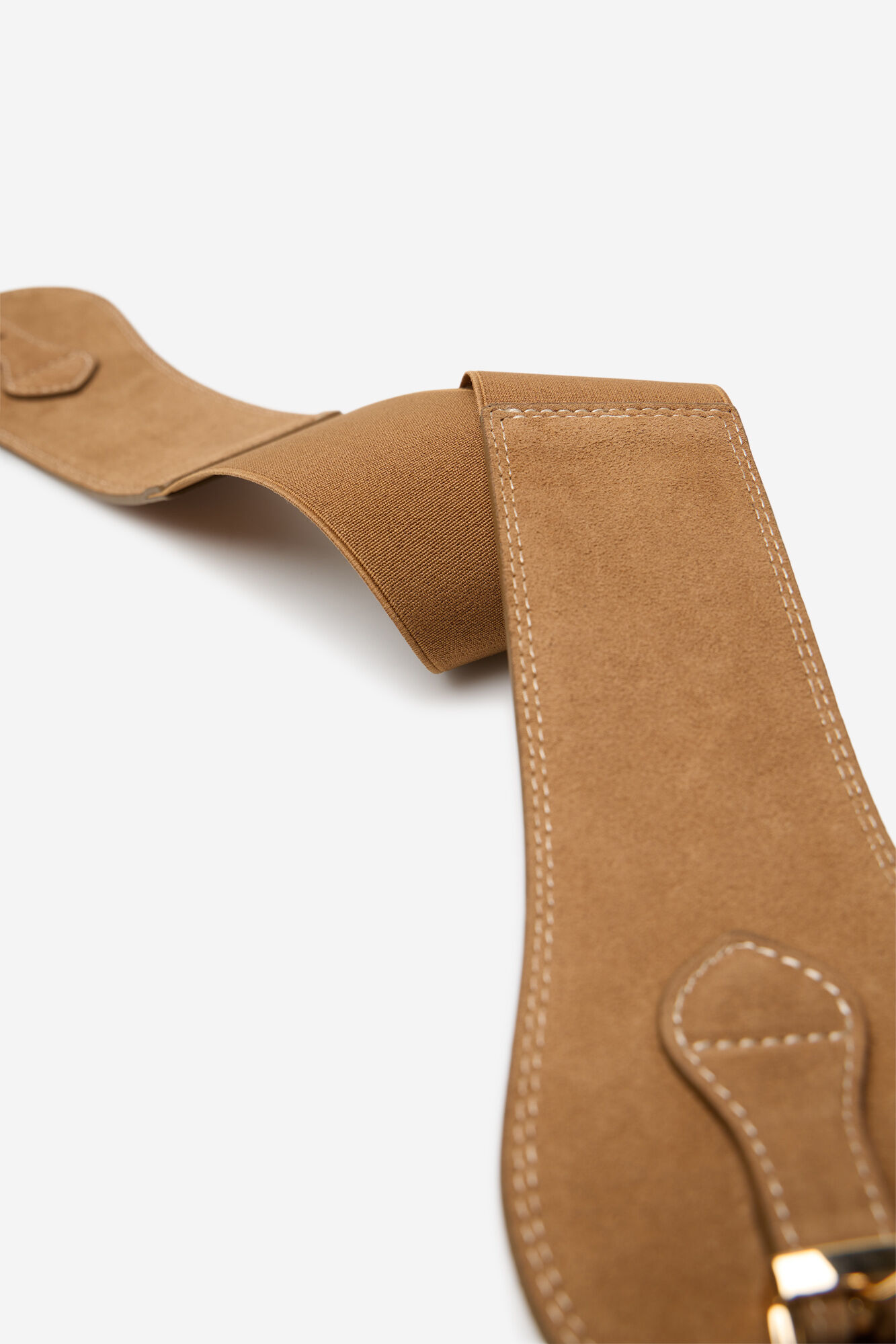 Cortefiel Cintur&oacute;n de serraje con lazo