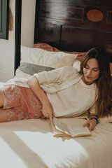 Slowlove Bermuda fluida estampada Multicolor