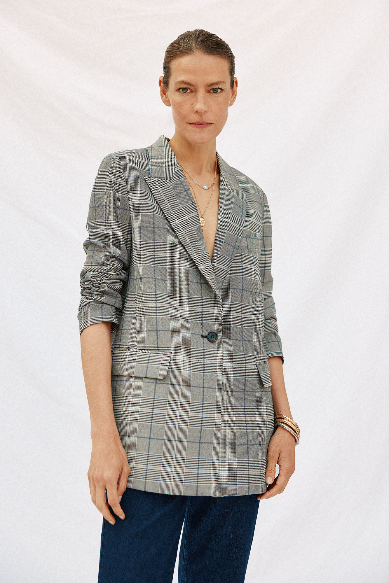 Cortefiel Blazer a cuadros