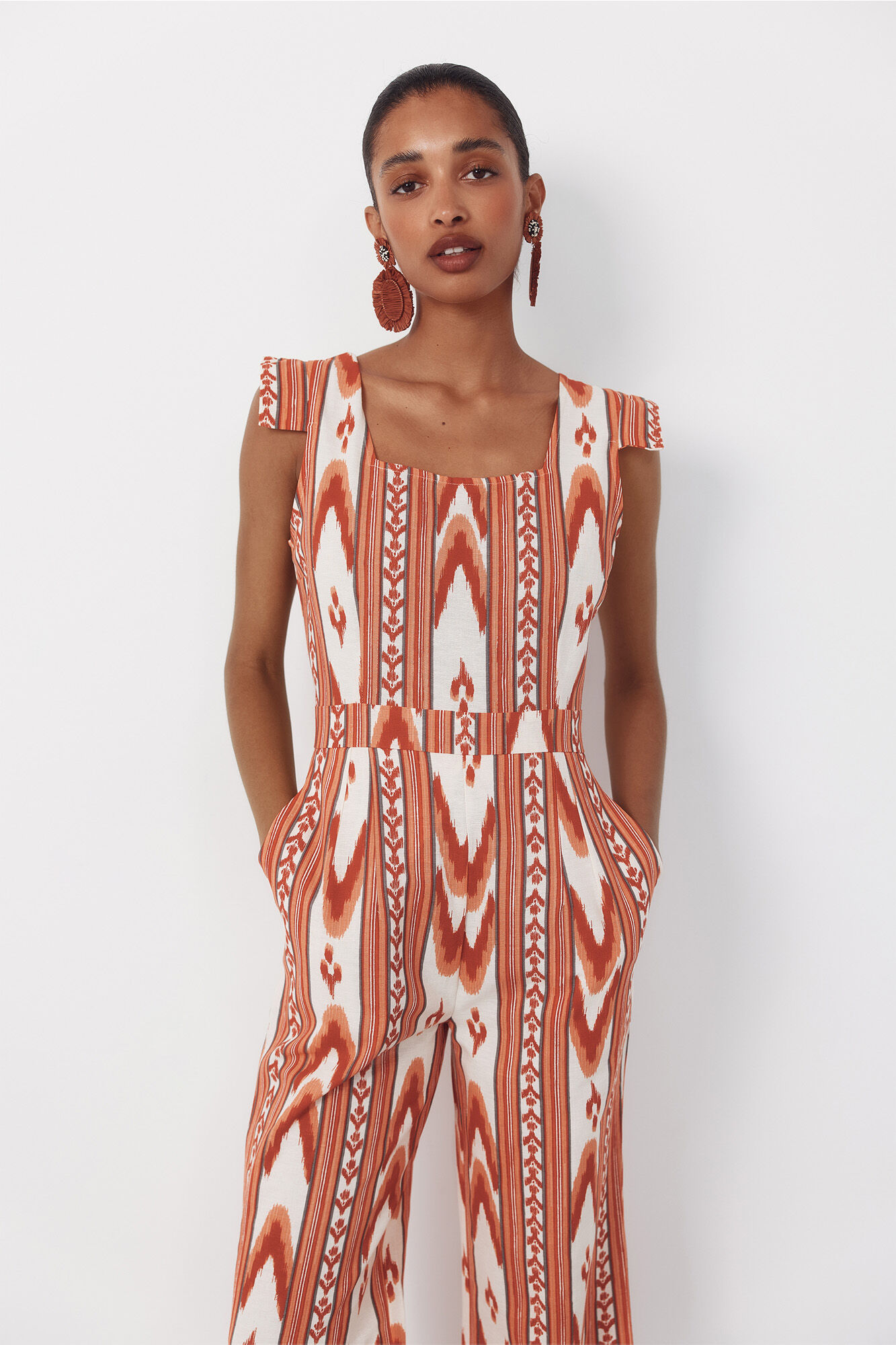Cortefiel Jumpsuit estampado