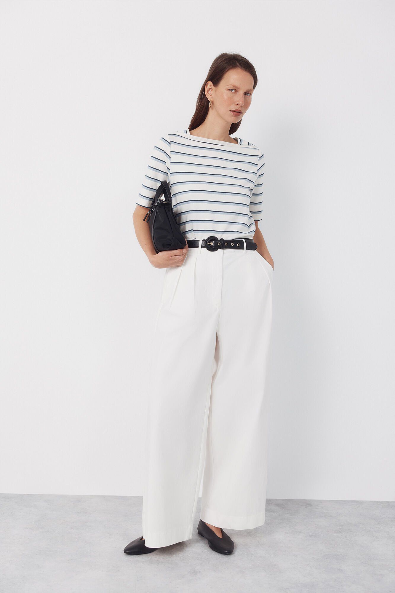 Cortefiel Pantal&oacute;n pinza de algod&oacute;n