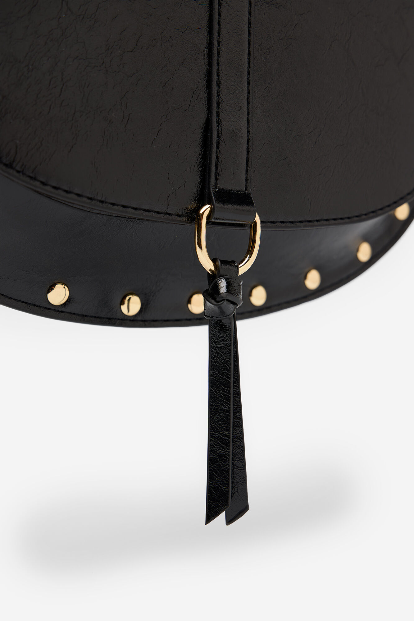 Cortefiel Bandolera de solapa tacahs Negro