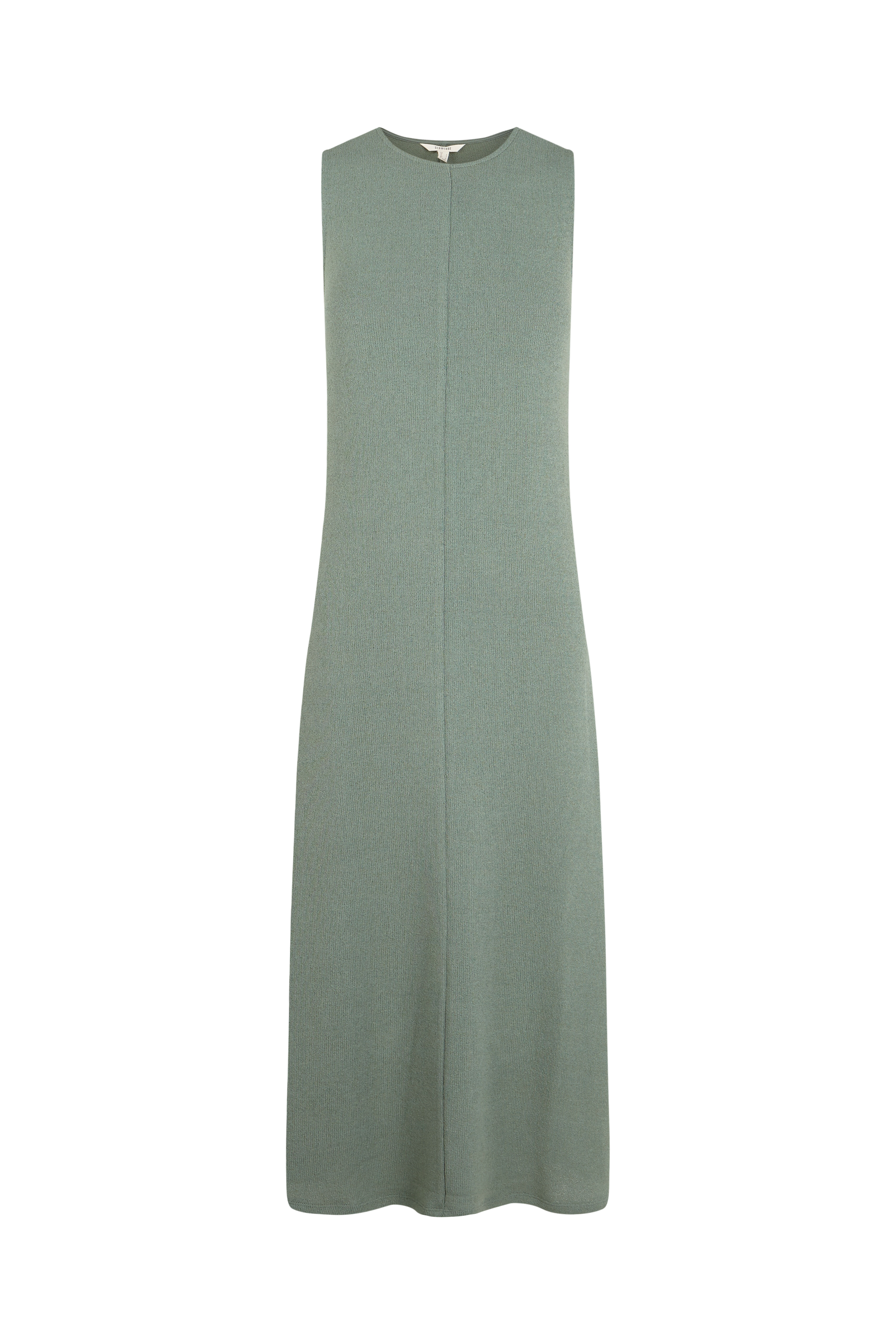 Slowlove Vestido b&aacute;sico con estructura Kaki
