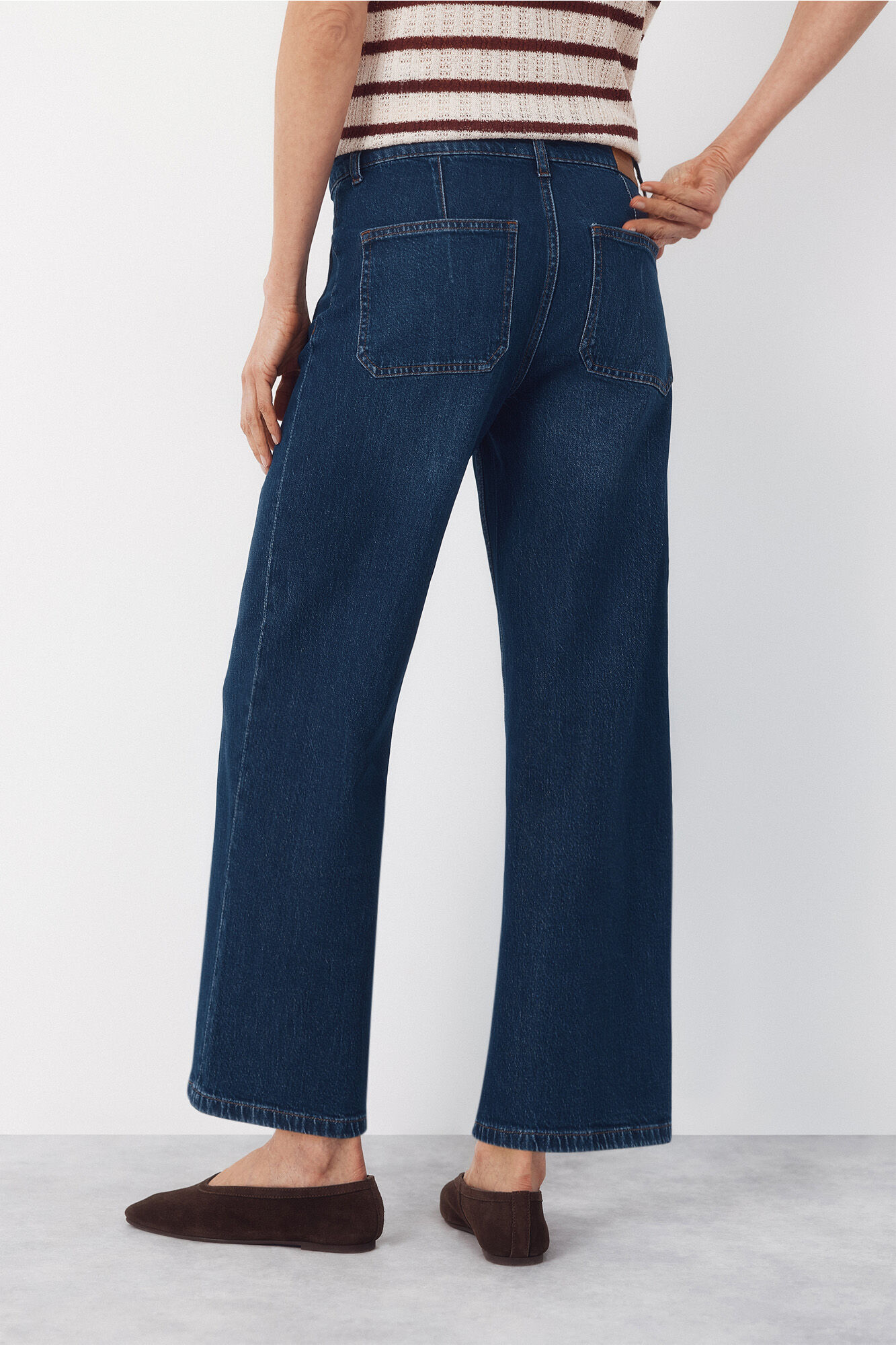 Cortefiel Jeans marine con bolsillos Azul