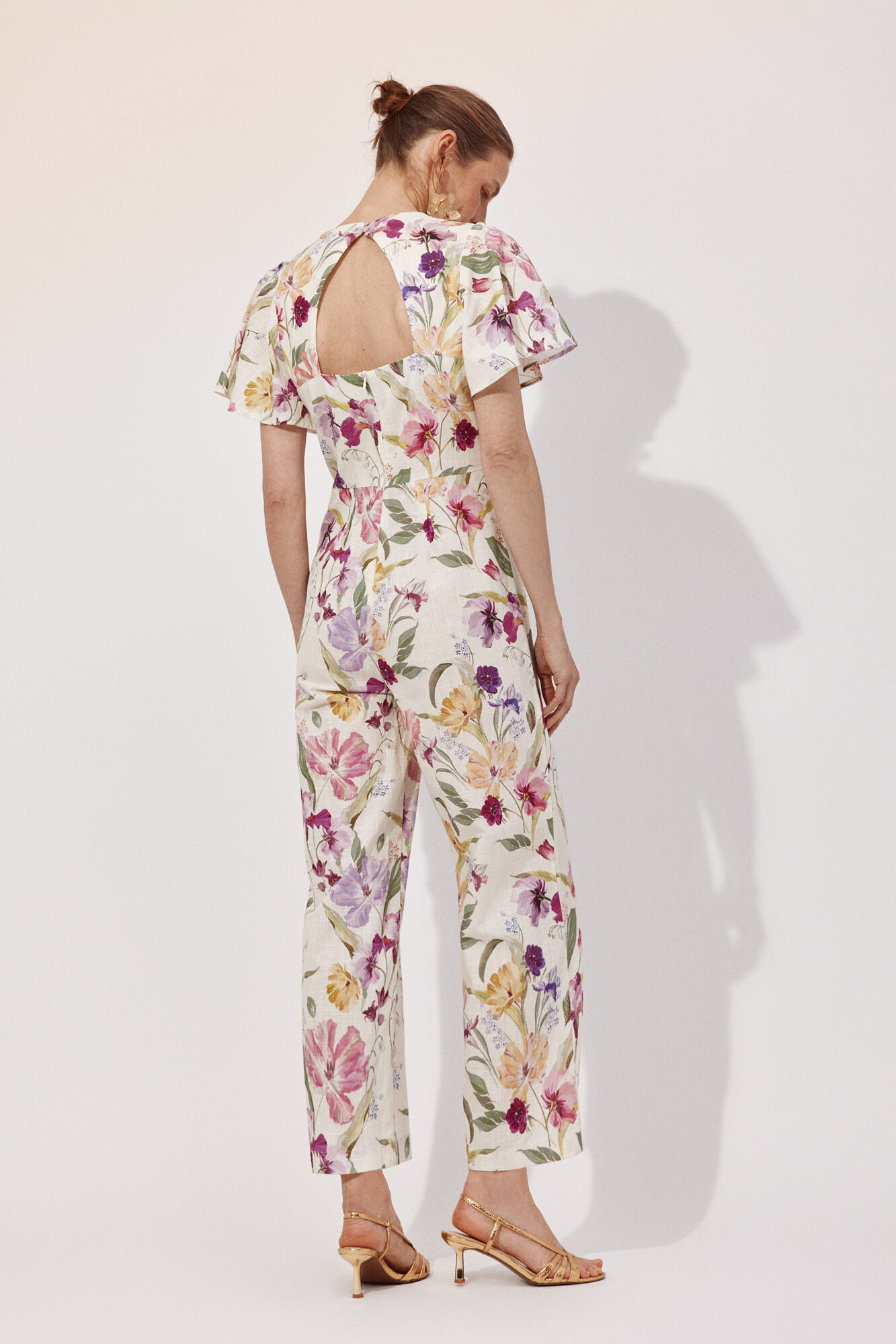 Cortefiel Jumpsuit estampado Multicolor