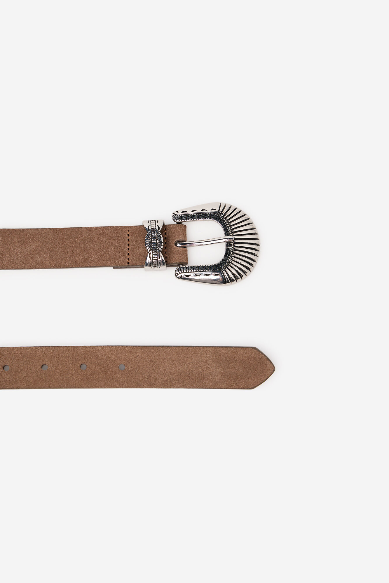 Cortefiel Cintur&oacute;n vaquero topo