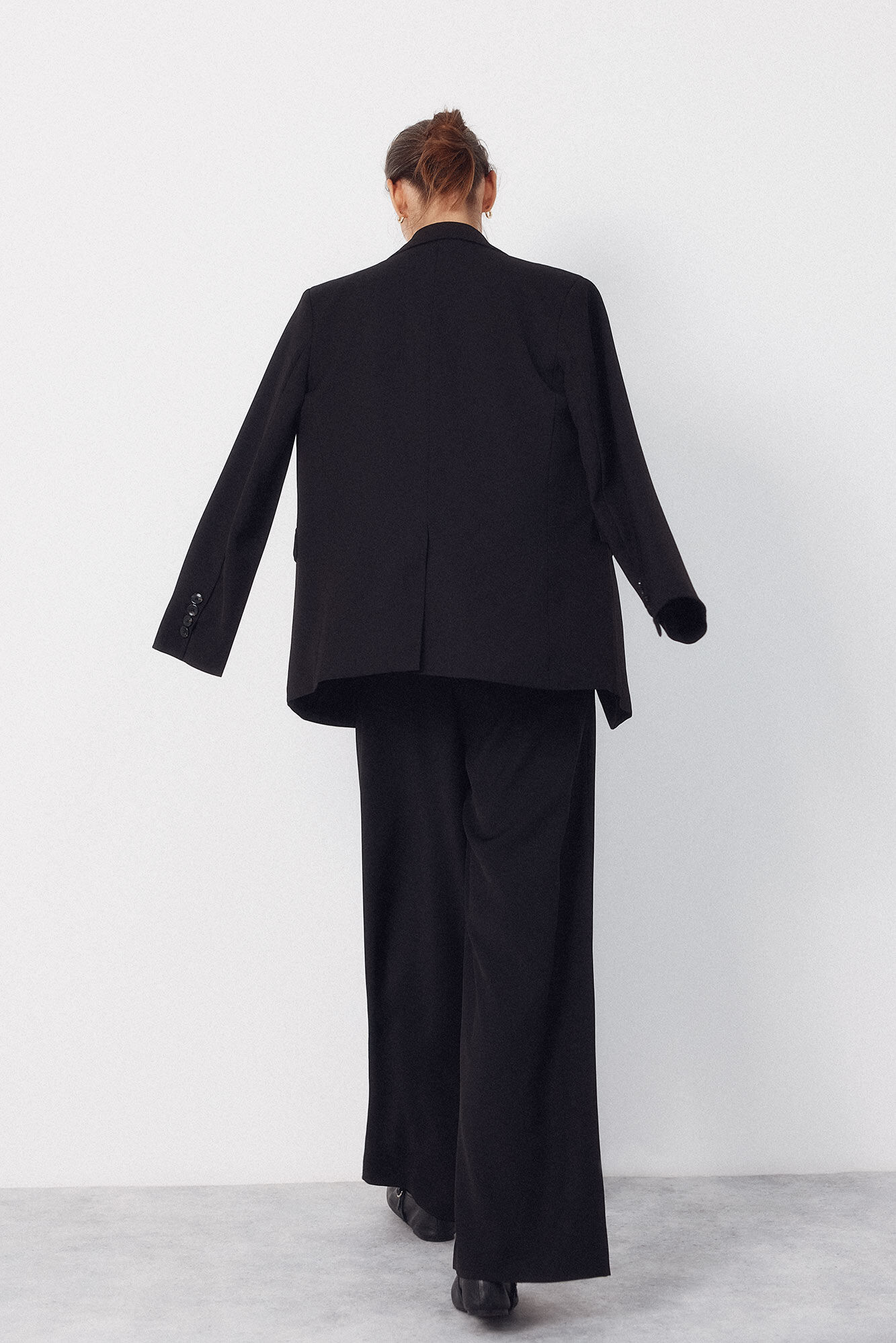 Cortefiel Pantal&oacute;n sastre con botones Negro