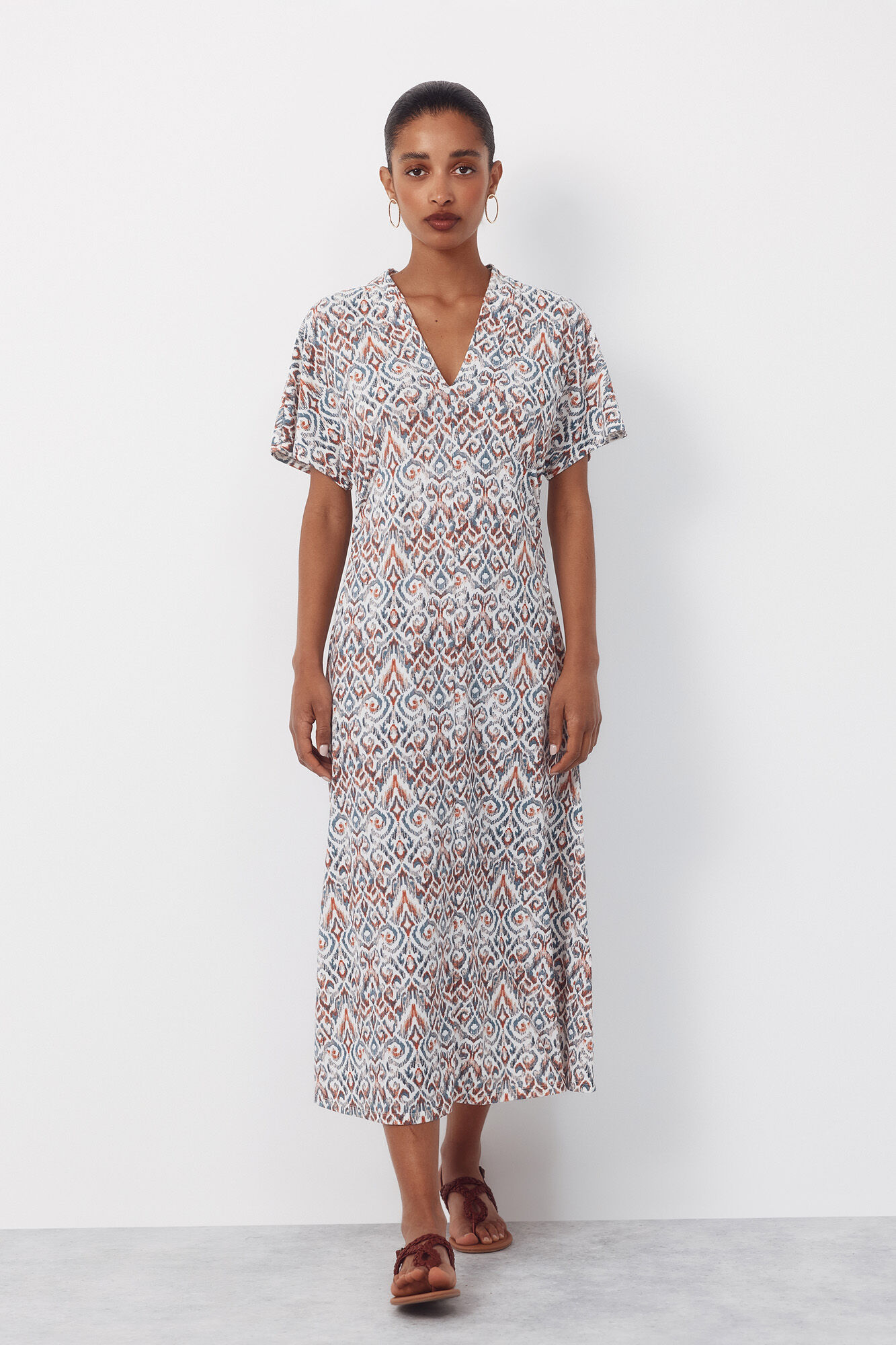 Cortefiel Vestido estampado