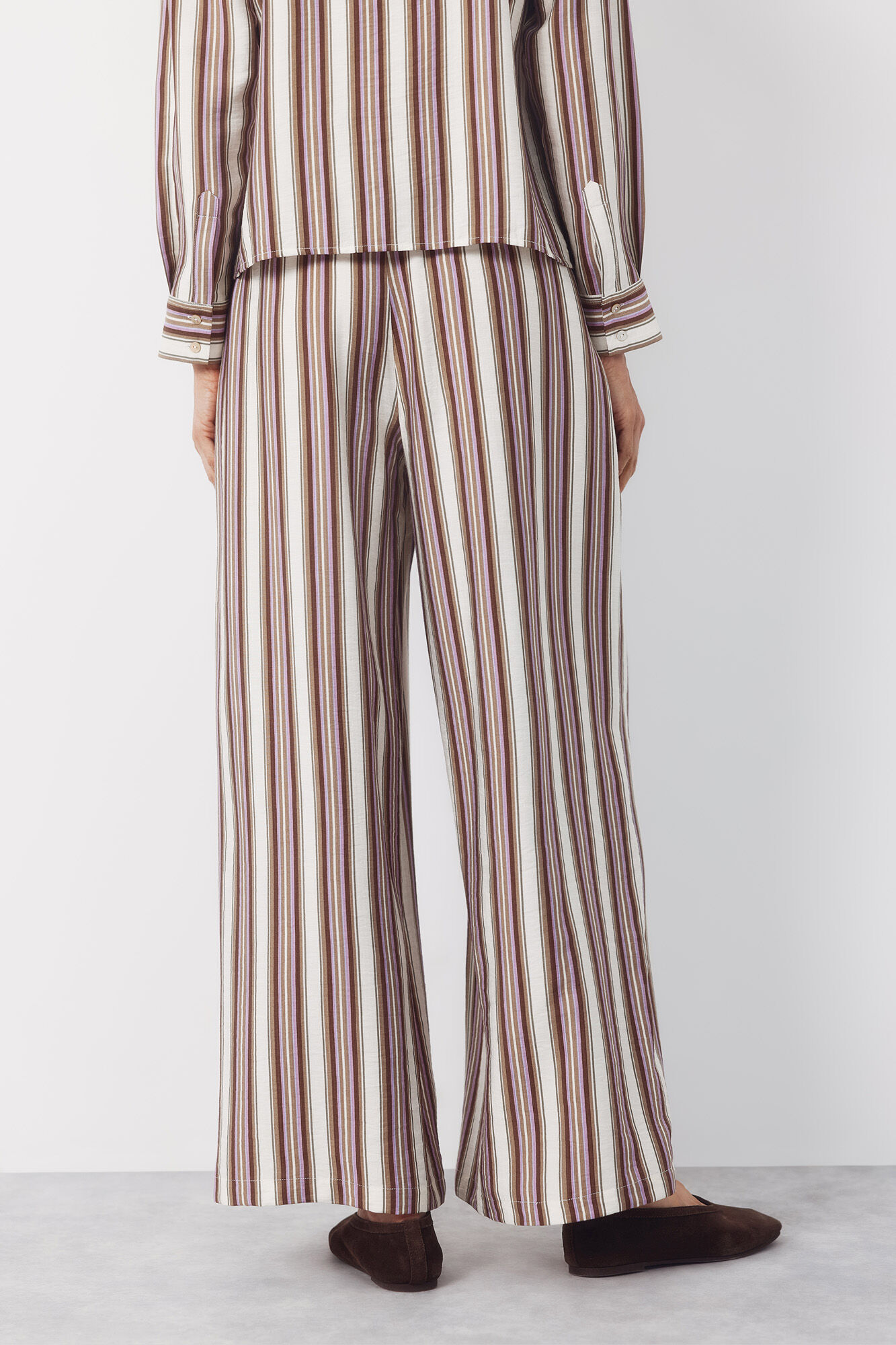 Cortefiel Pantal&oacute;n de rayas Multicolor