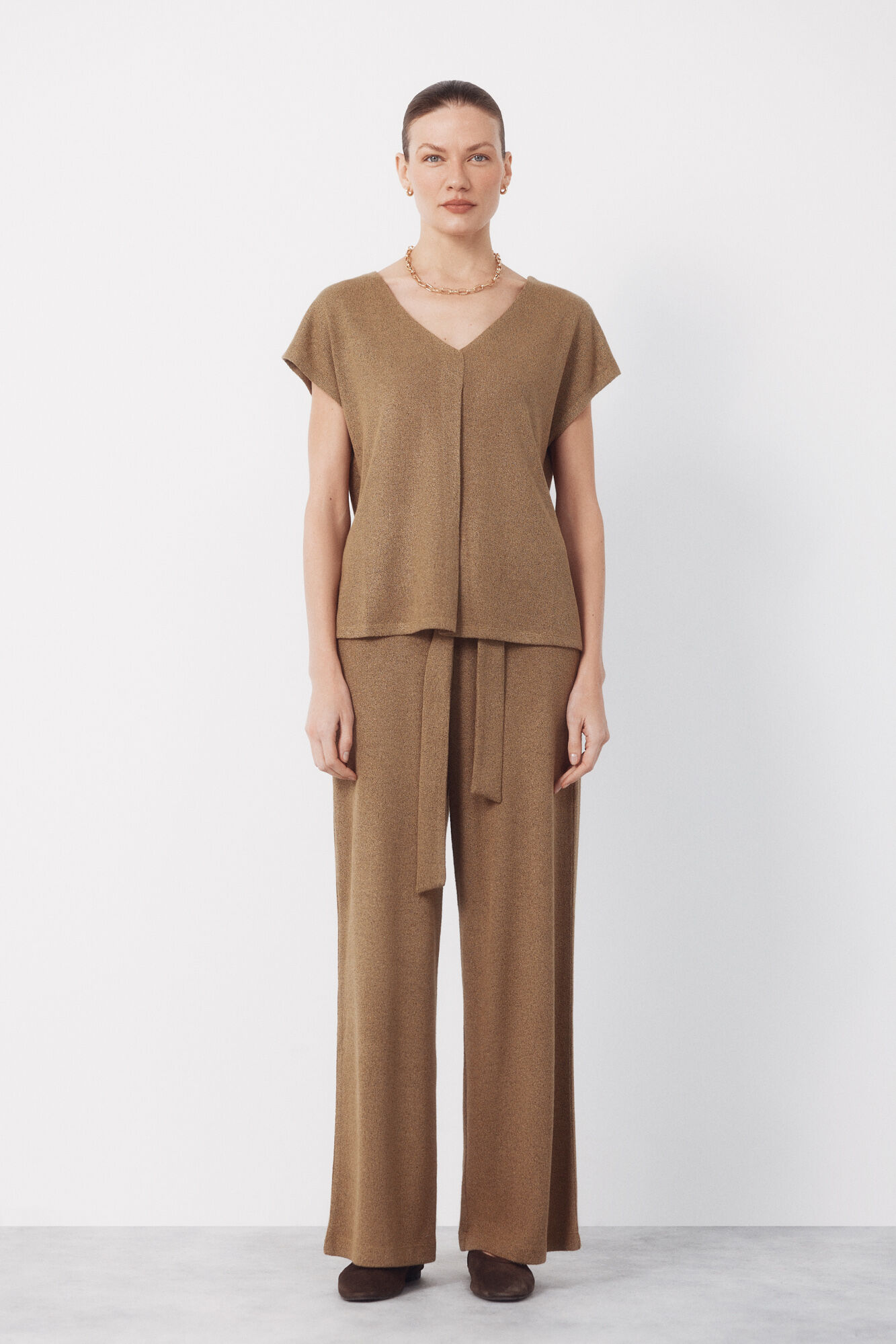 Cortefiel Camiseta aspecto r&uacute;stico