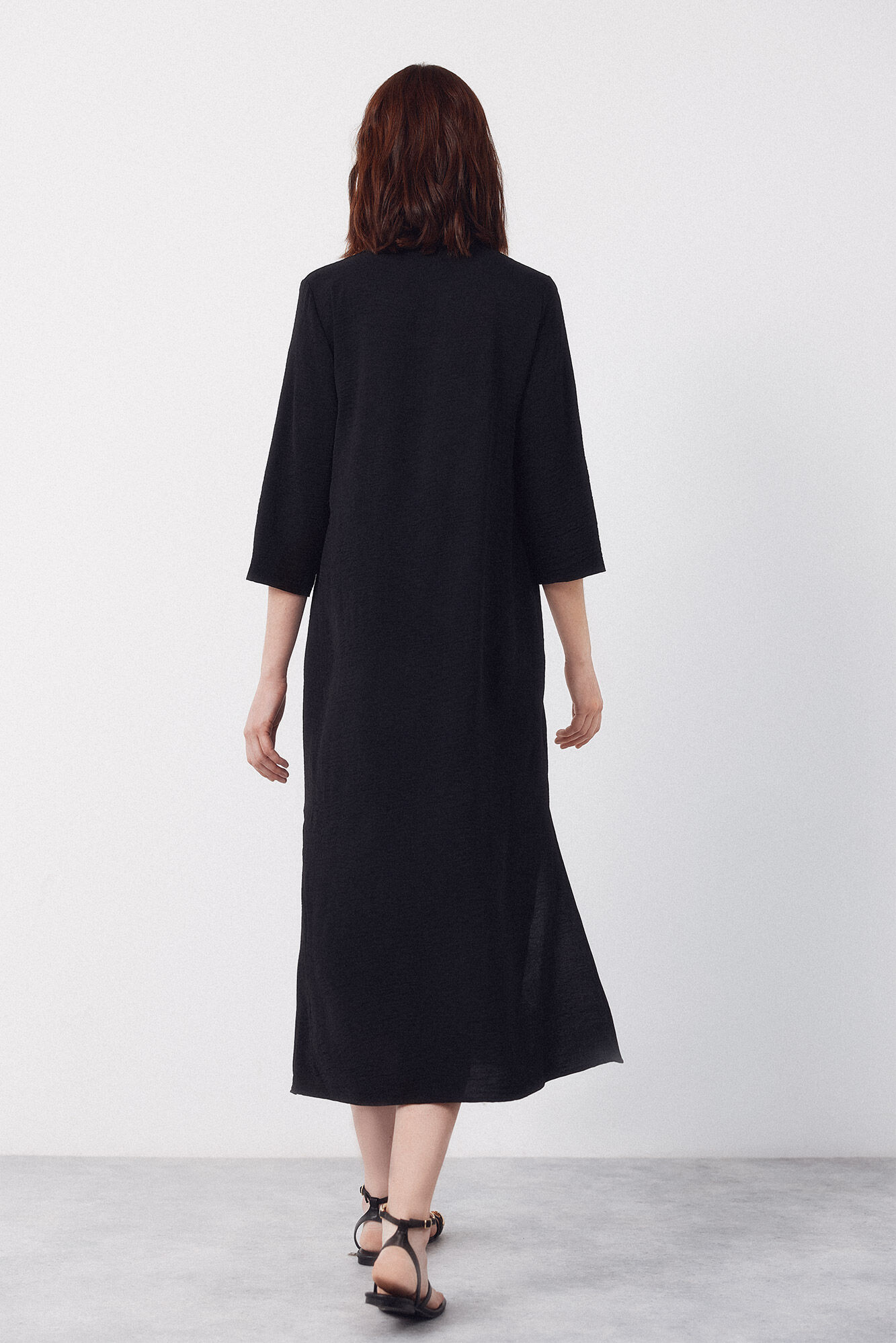 Cortefiel Vestido t&uacute;nica Negro