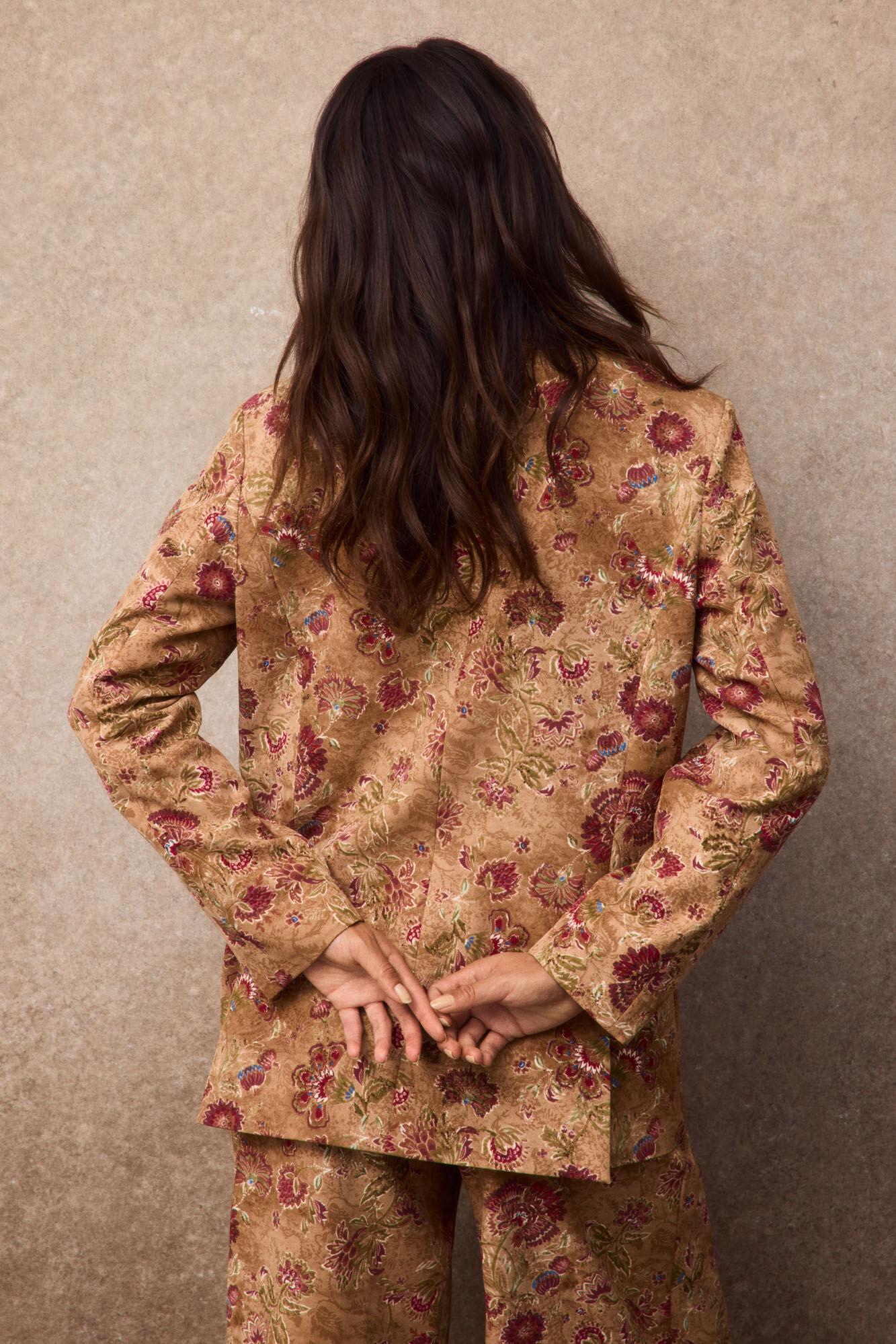 Slowlove Blazer oversized estampada Multicolor