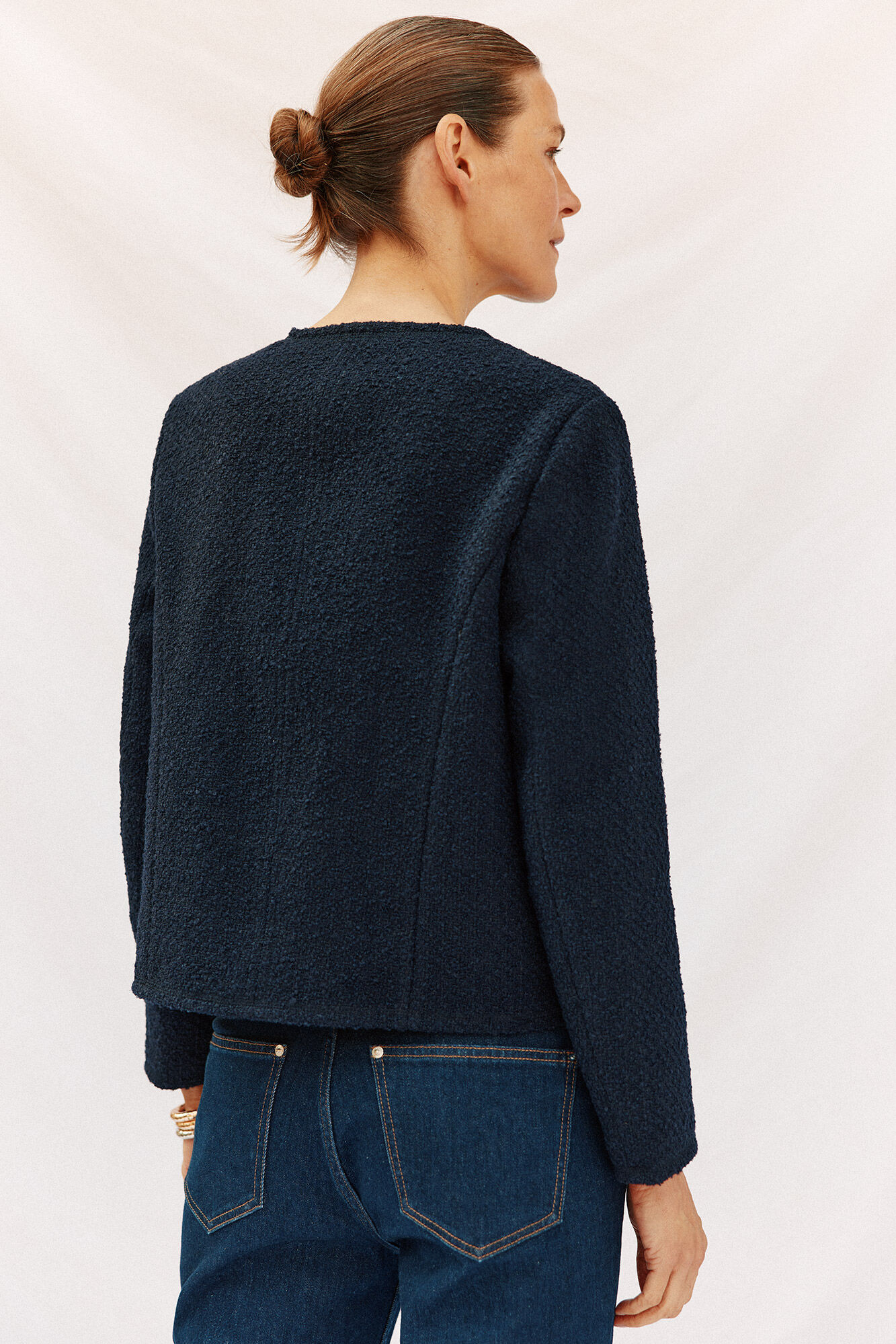 Cortefiel Chamarra de estructura Azul oscuro