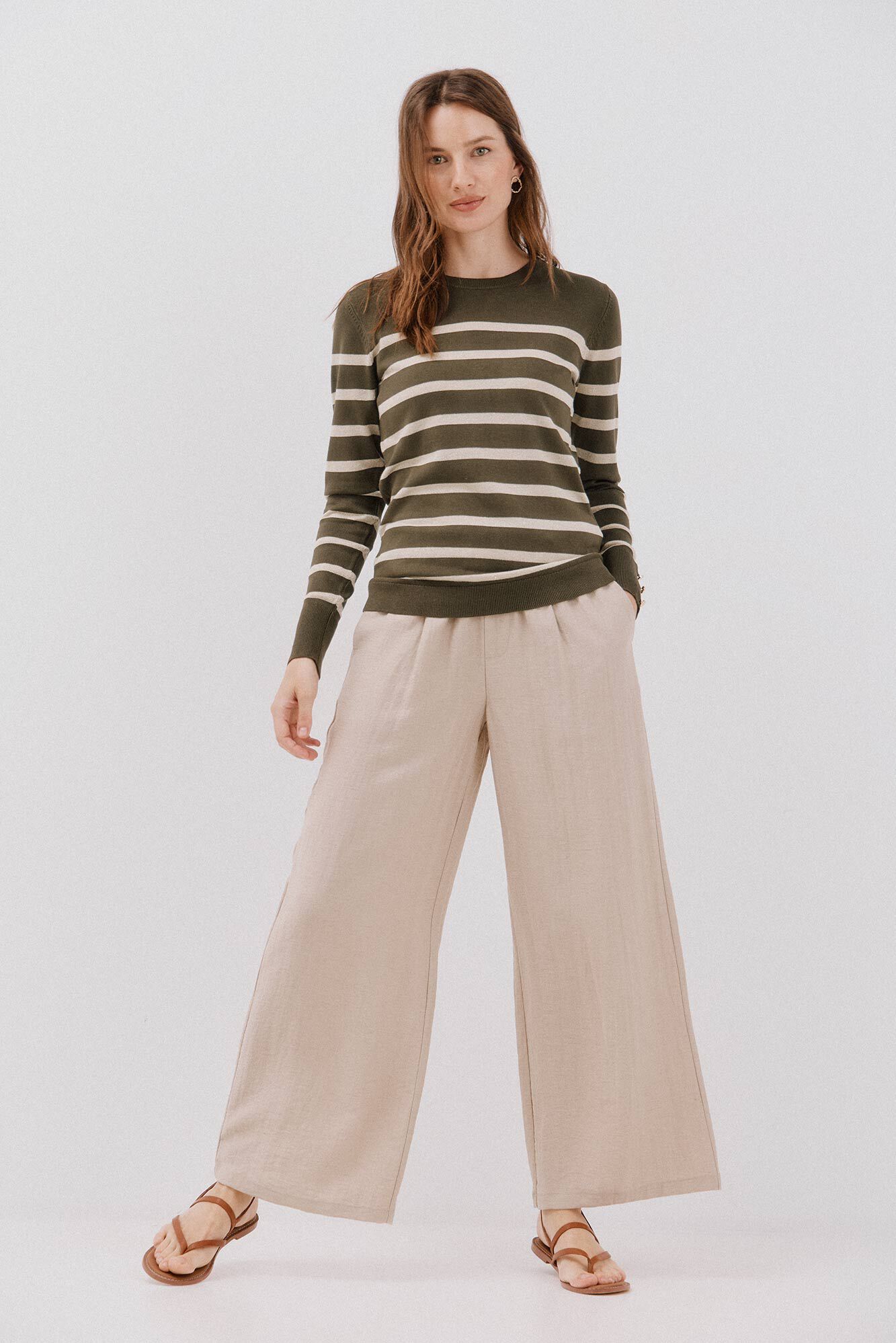 Cortefiel Su&eacute;ter de rayas