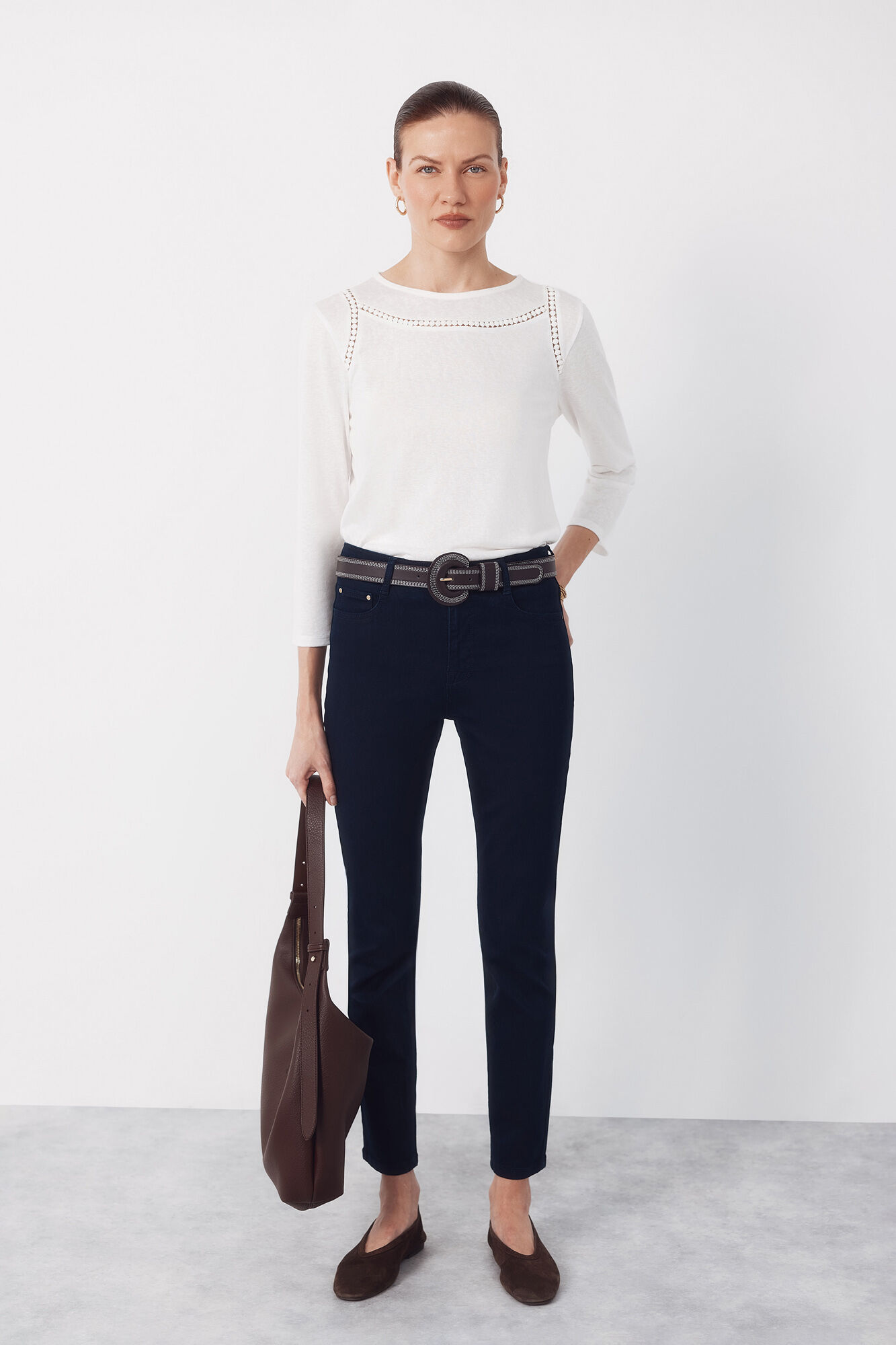 Cortefiel Camiseta detalle vainicas