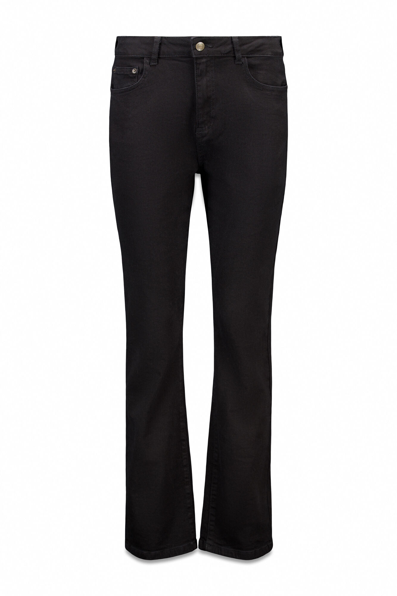 Cortefiel Jeans rectos Negro