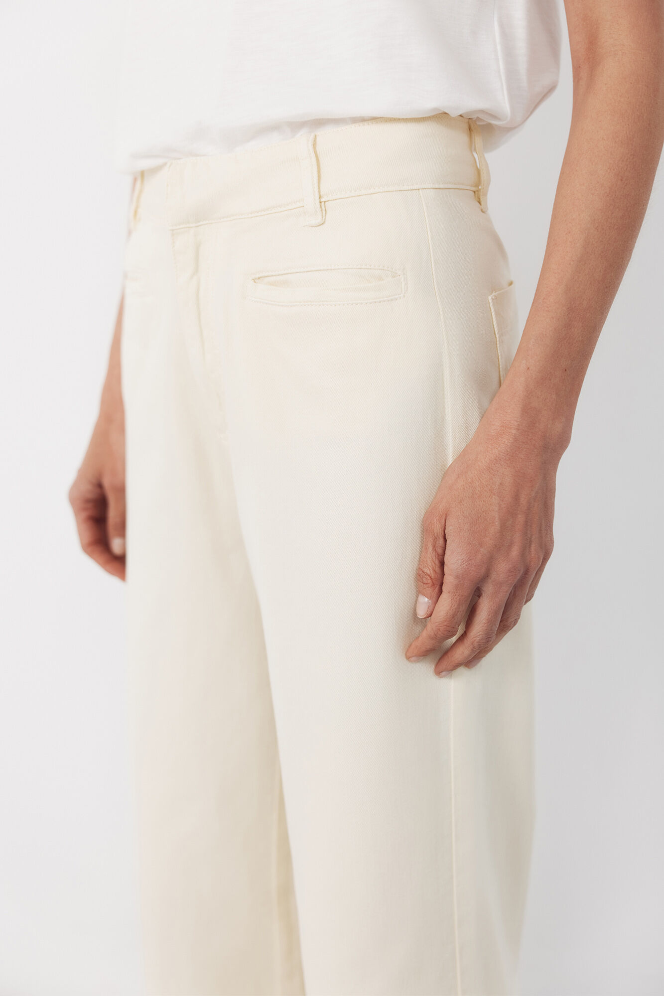 Cortefiel Pantalones con ribete