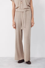 Cortefiel Pantal&oacute;n punto r&uacute;stico Beige