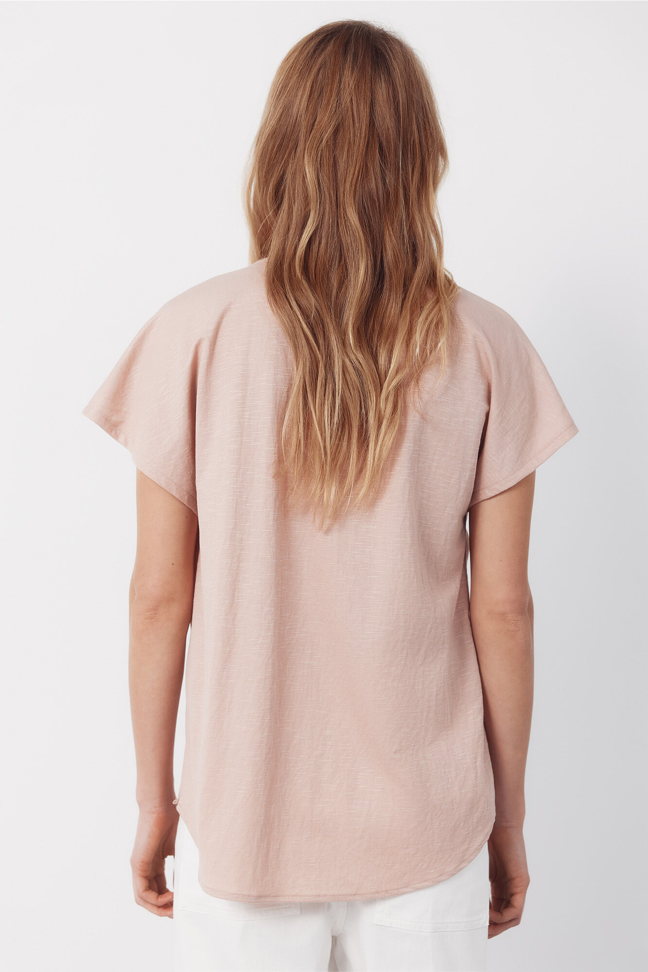 Cortefiel Blusa c&oacute;moda Rosa