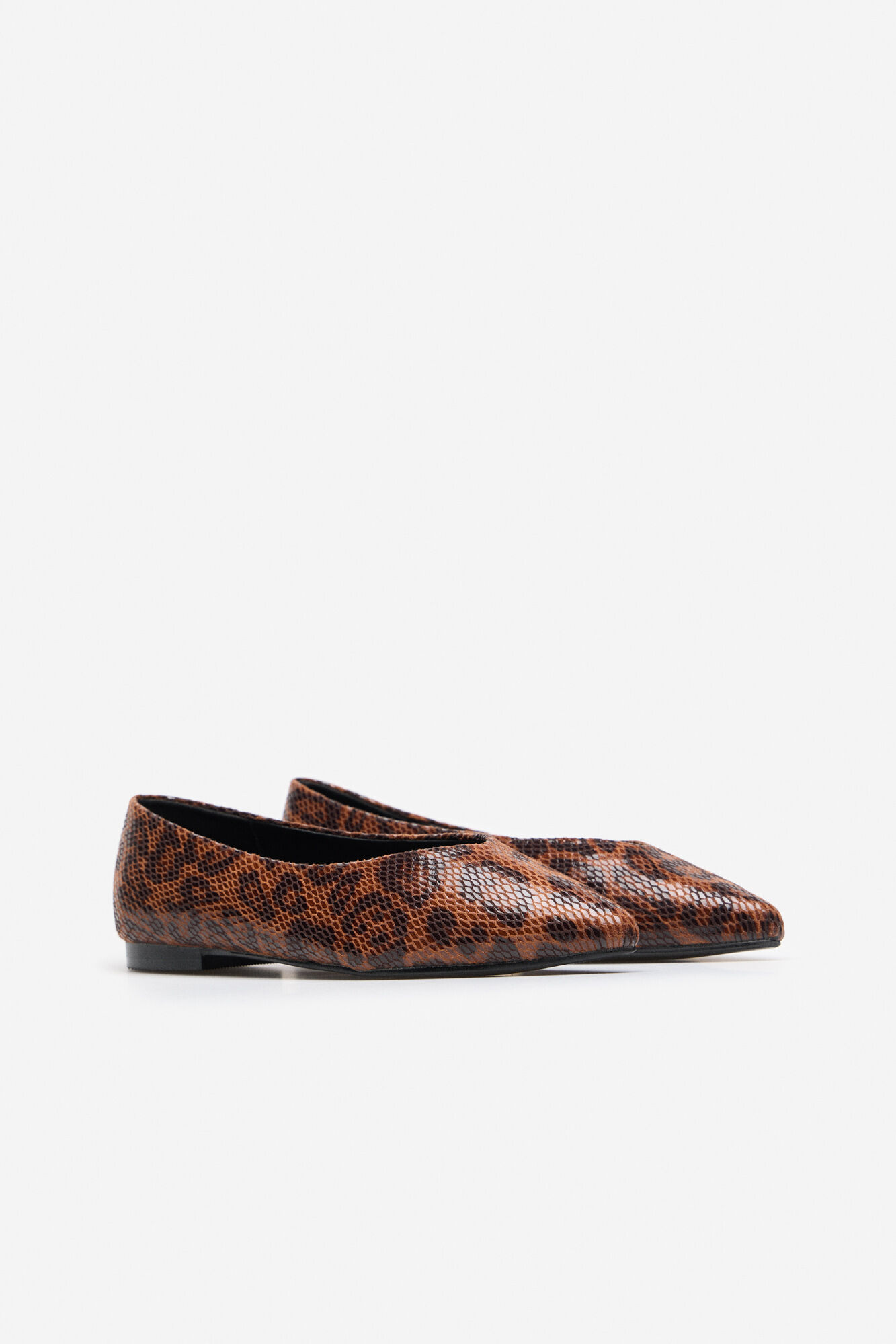 Cortefiel Zapatillas Estampado marr&oacute;n