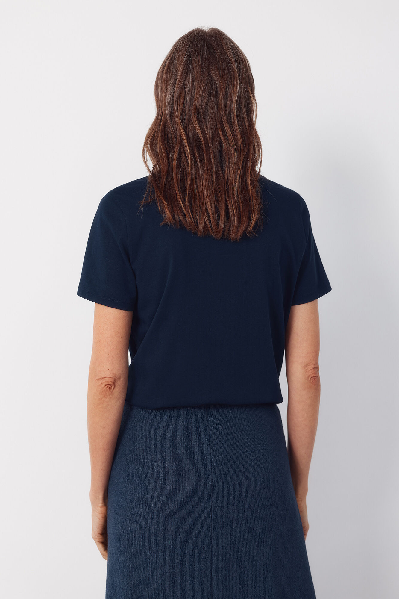 Cortefiel Playera estampada Azul