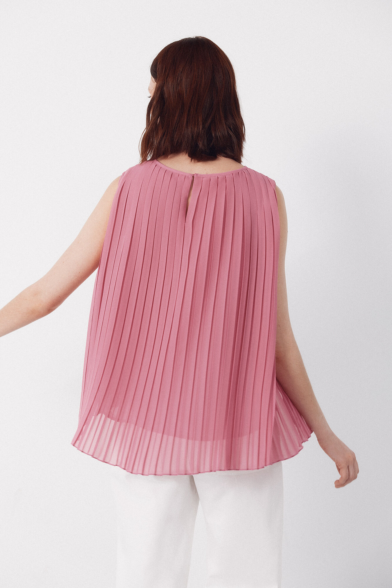 Cortefiel Blusa plisada