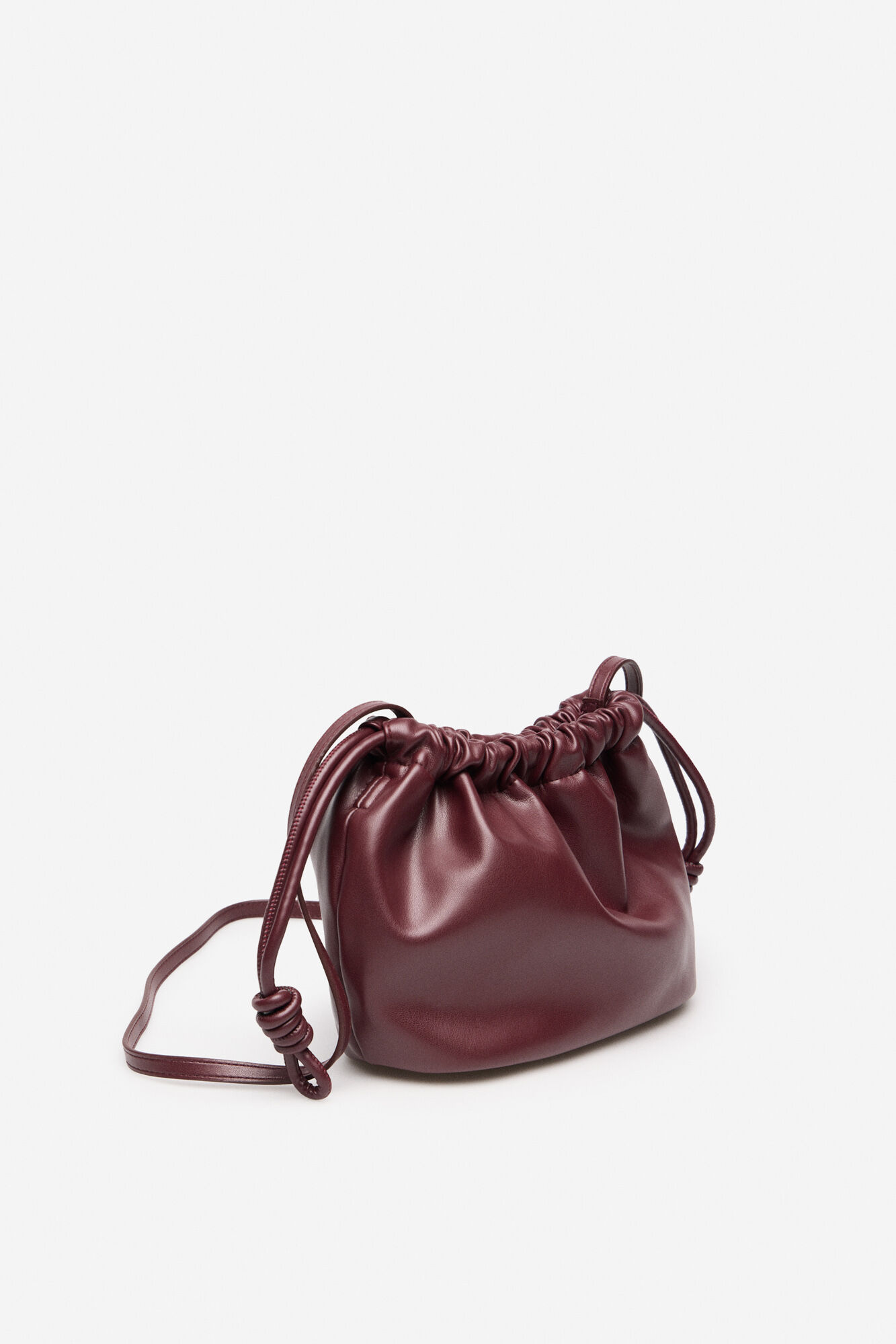 Cortefiel Bolso saco bandolera Granate
