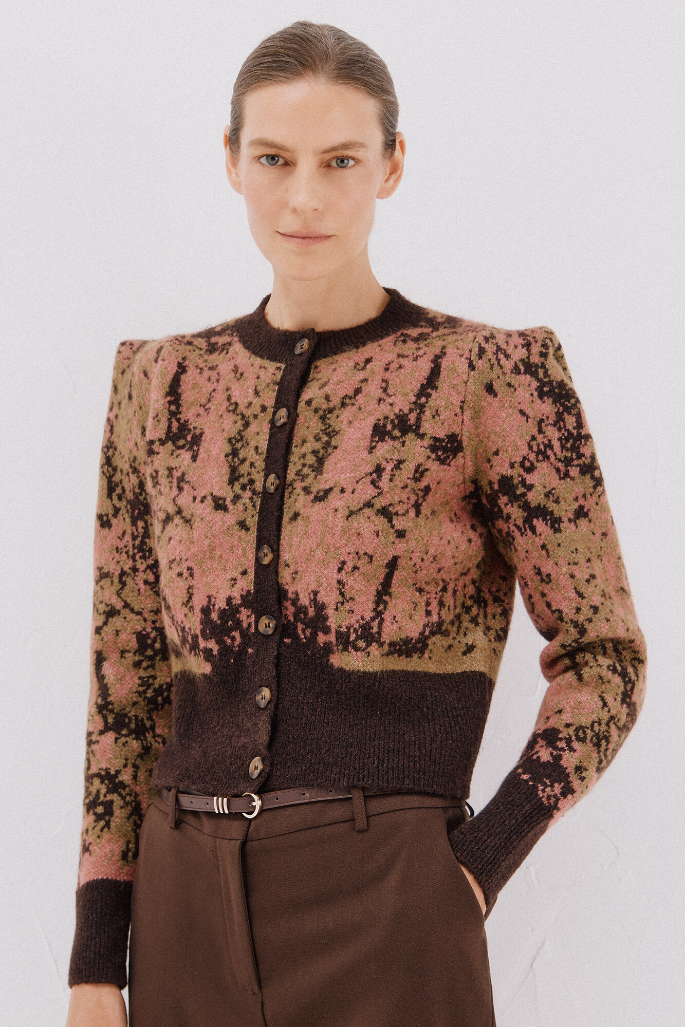 Cortefiel Chamarra con pliegue en el hombro