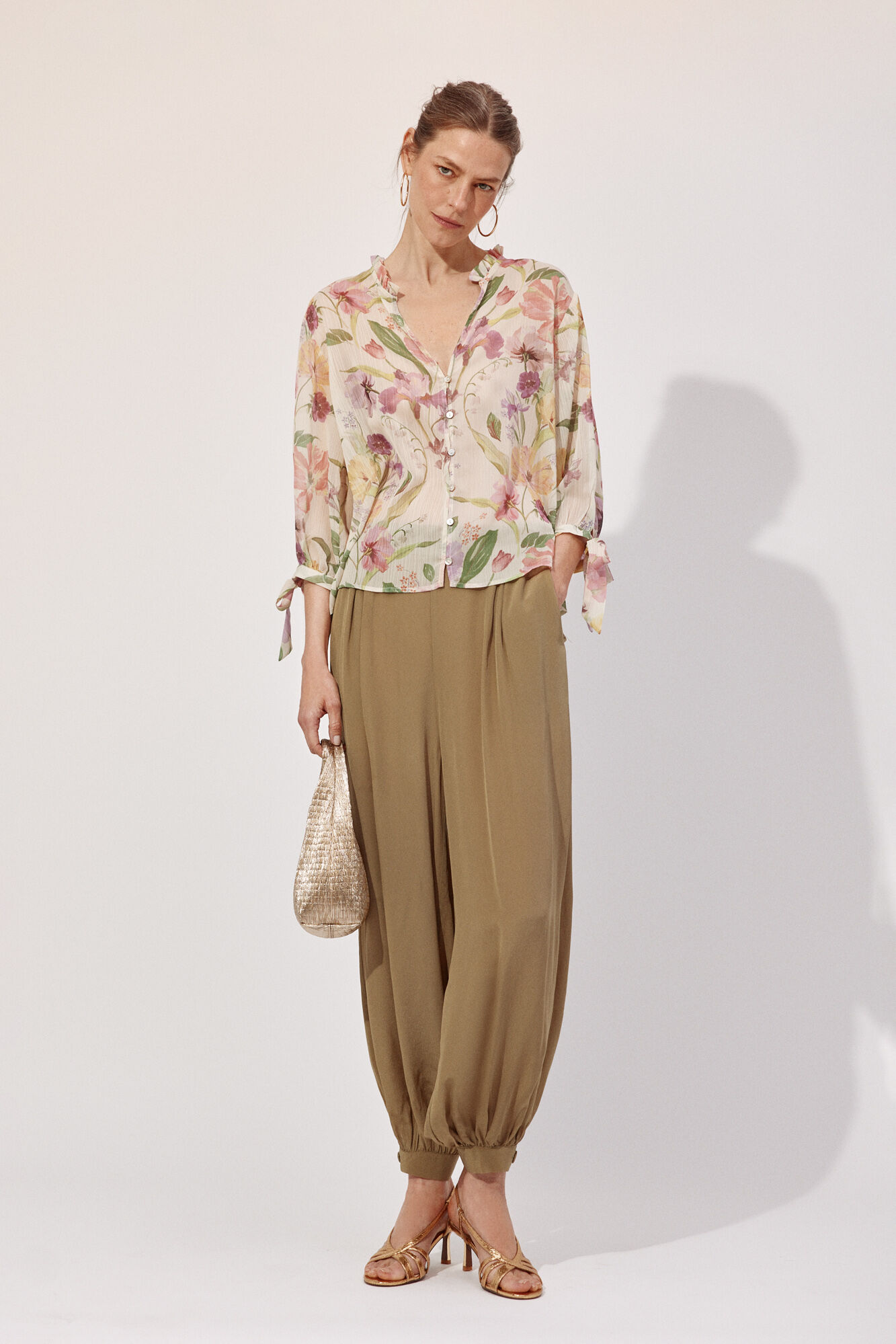 Cortefiel Pantal&oacute;n bombacho