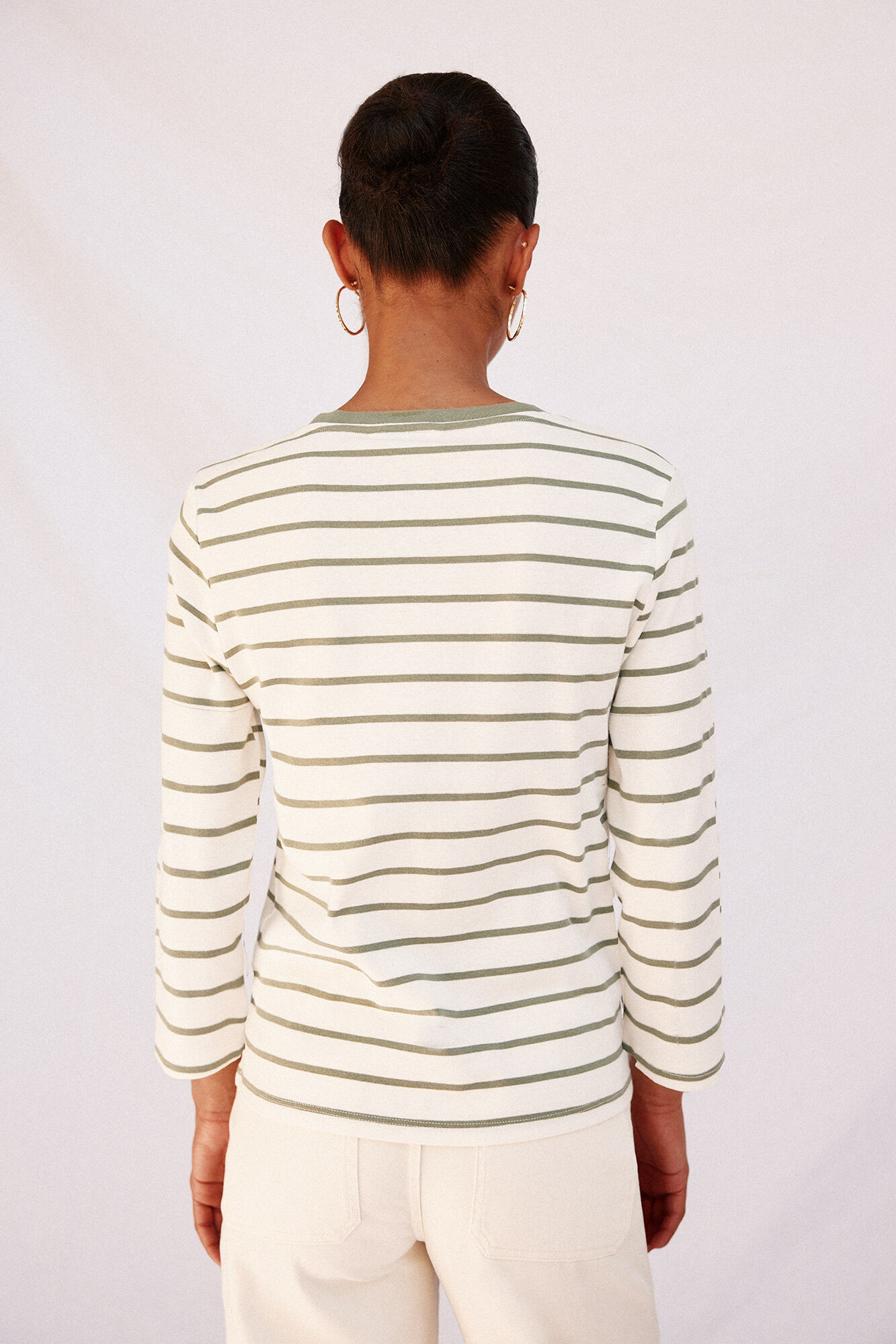 Cortefiel Playera b&aacute;sica Estampado verde