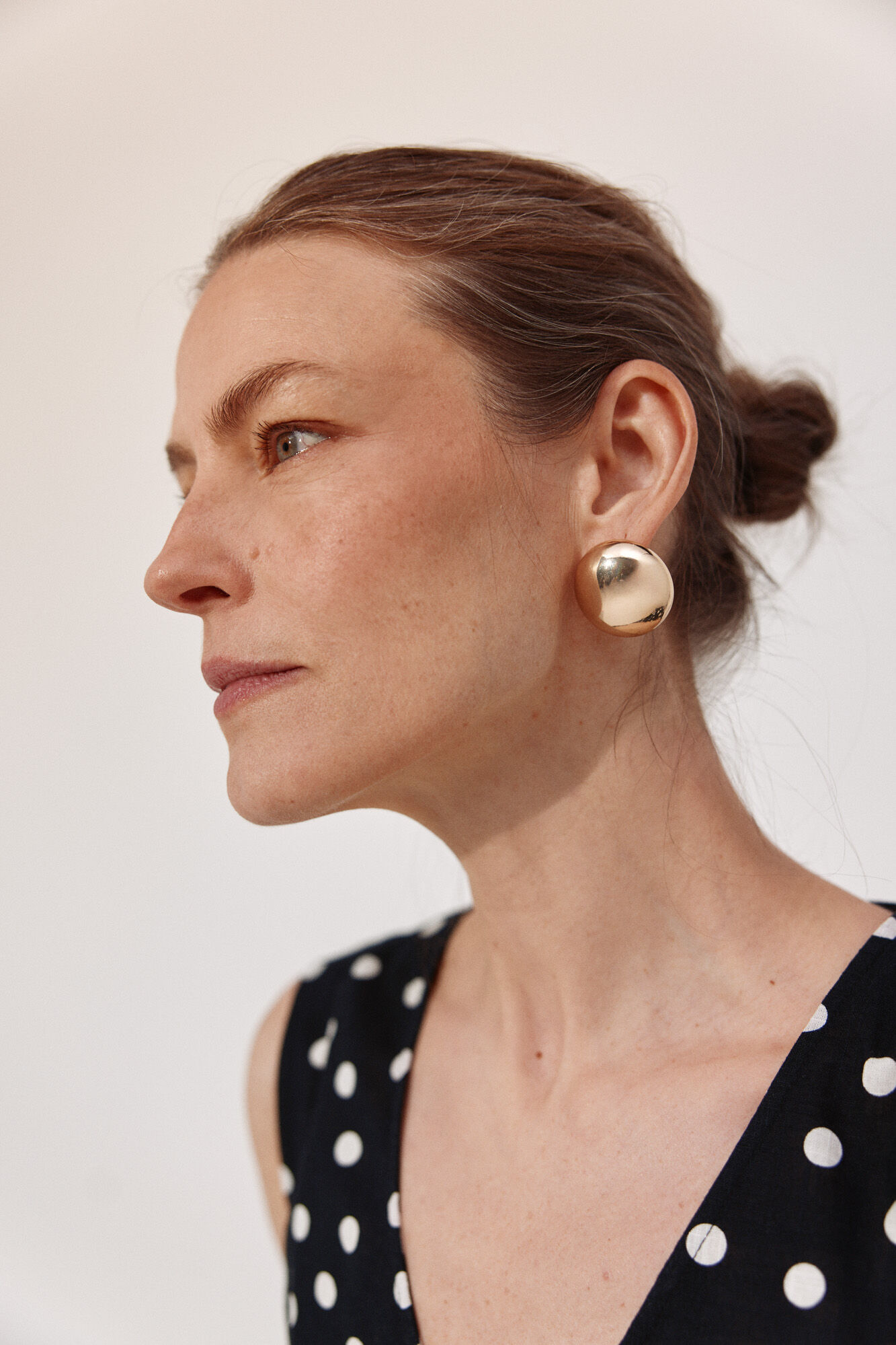 Cortefiel Vestido estampado con vuelo Multicolor