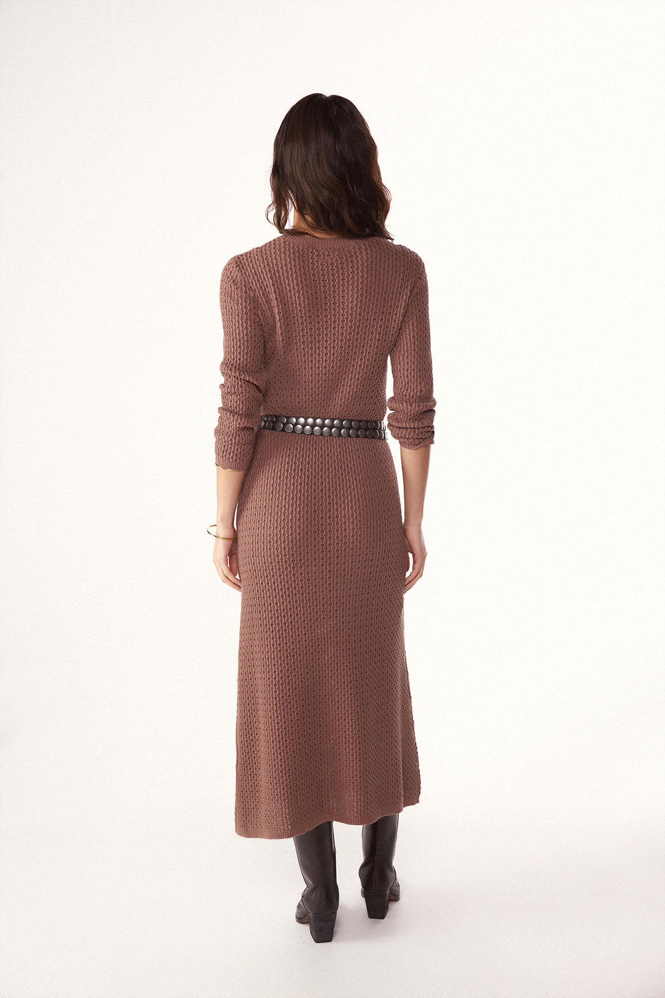 Slowlove Vestido largo de tejido