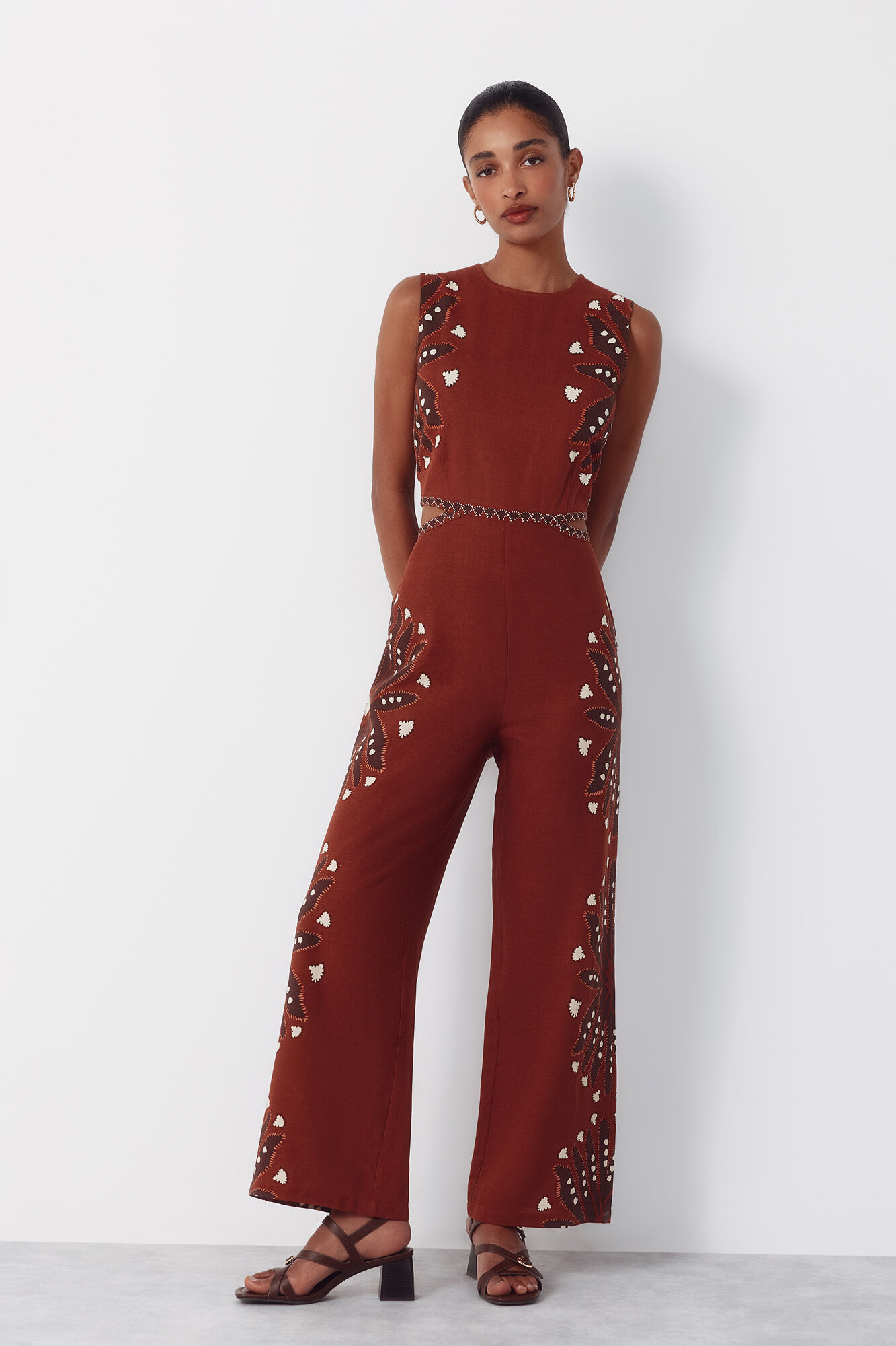 Cortefiel Jumpsuit estampado