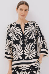 Cortefiel Blusa estampada Multicolor