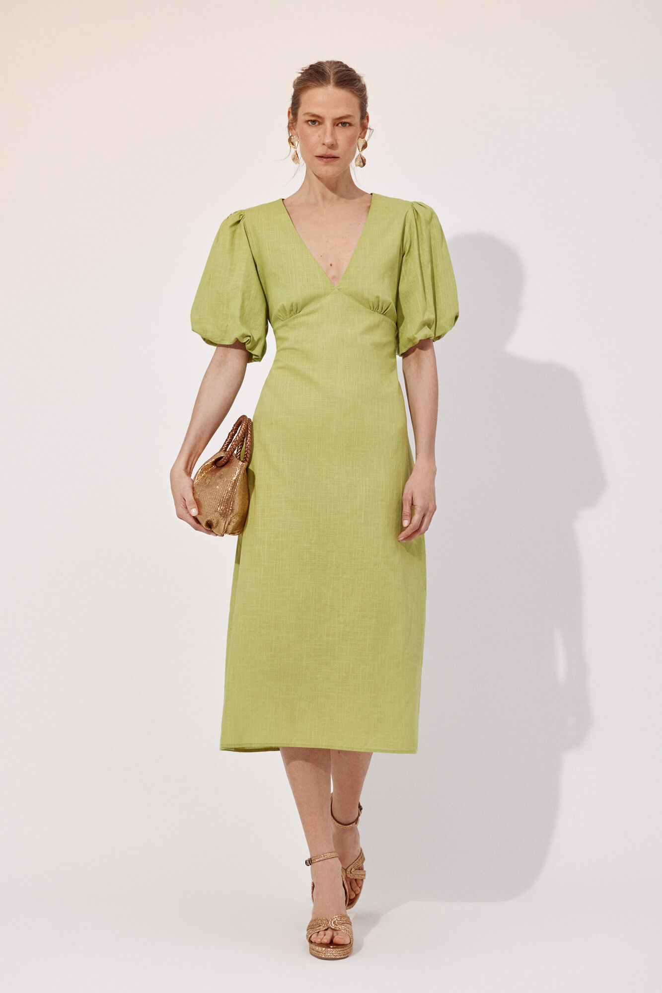 Cortefiel Vestido estampado floral