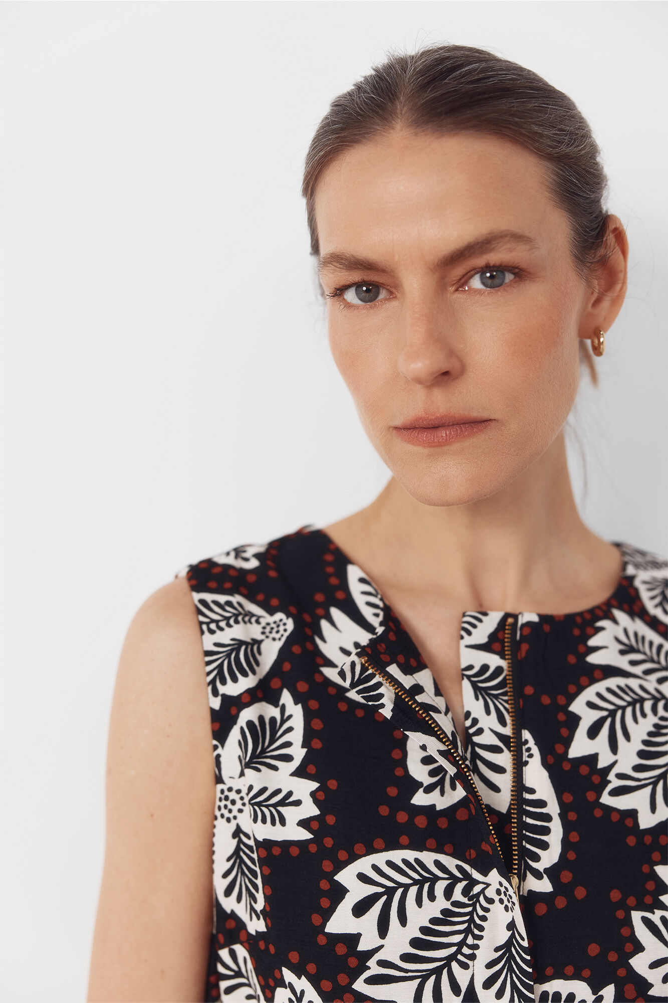 Cortefiel Jumpsuit con cintur&oacute;n