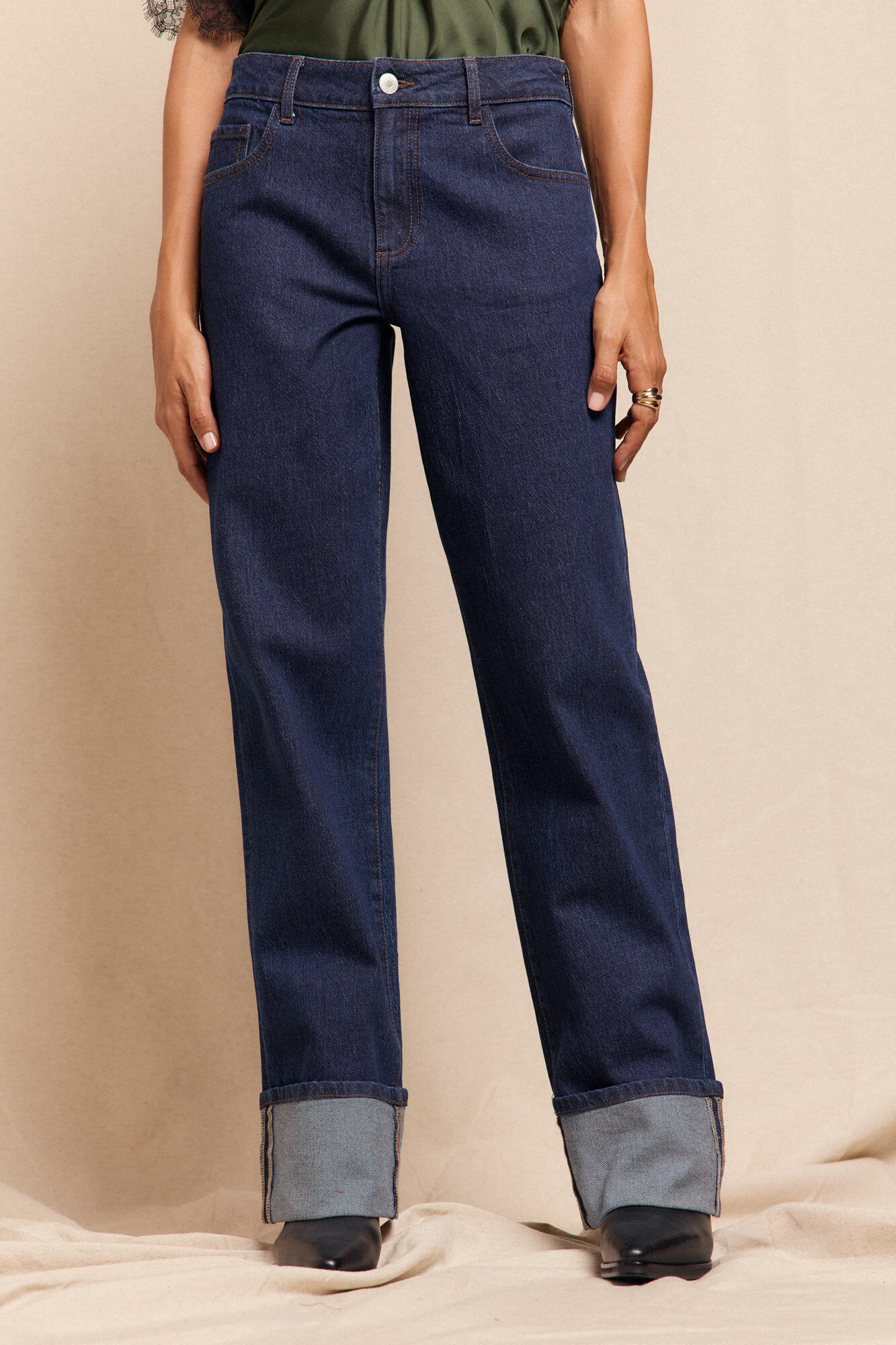 Slowlove Jeans roll up