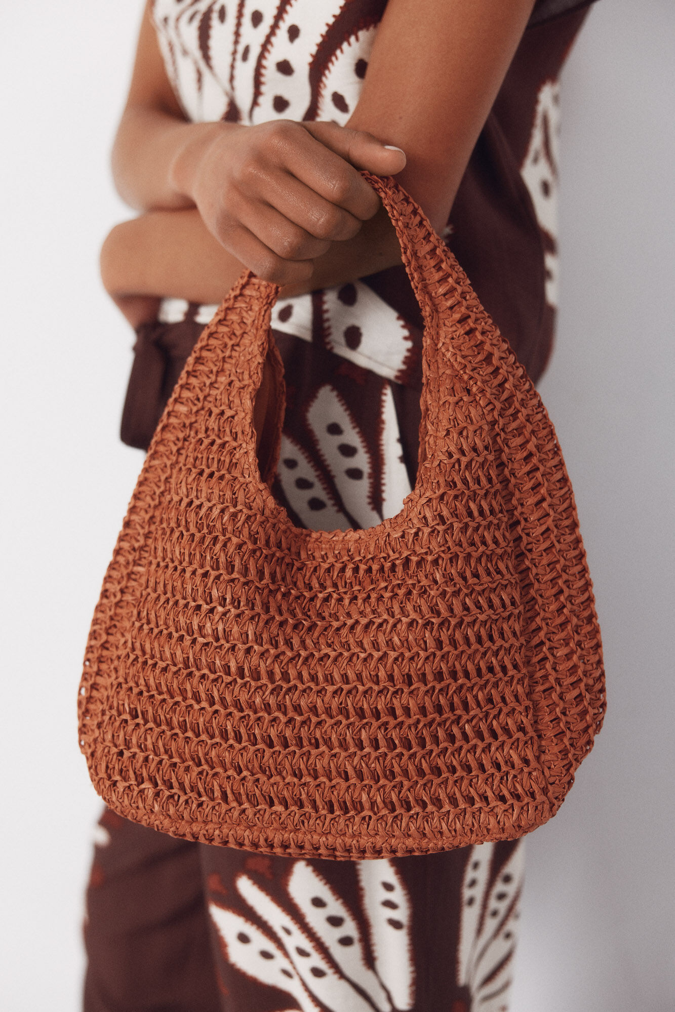 Cortefiel Bolsa hobo trenzada