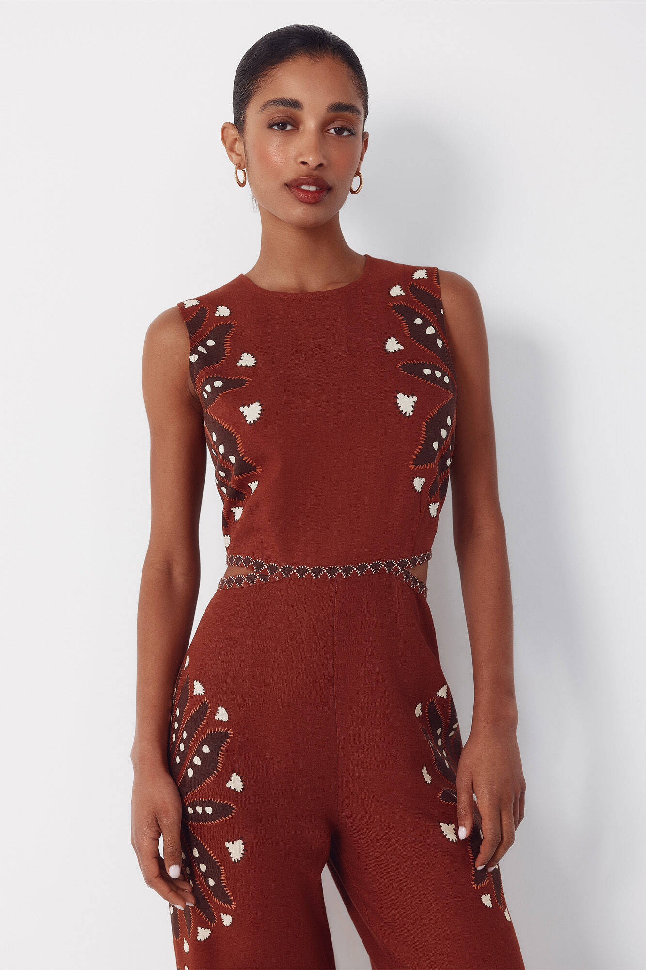 Cortefiel Jumpsuit estampado