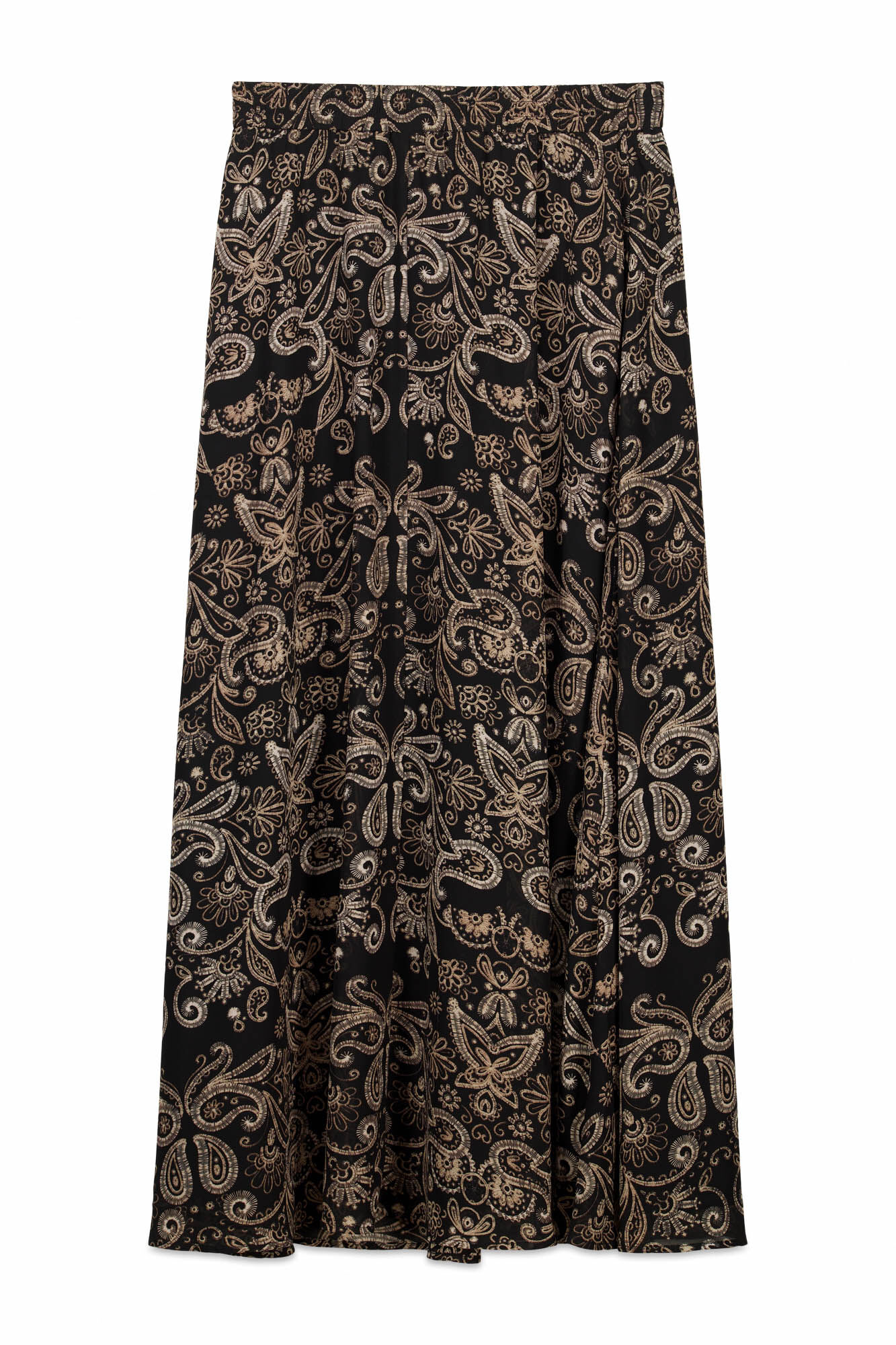 Slowlove Falda estampada con el&aacute;stico Multicolor