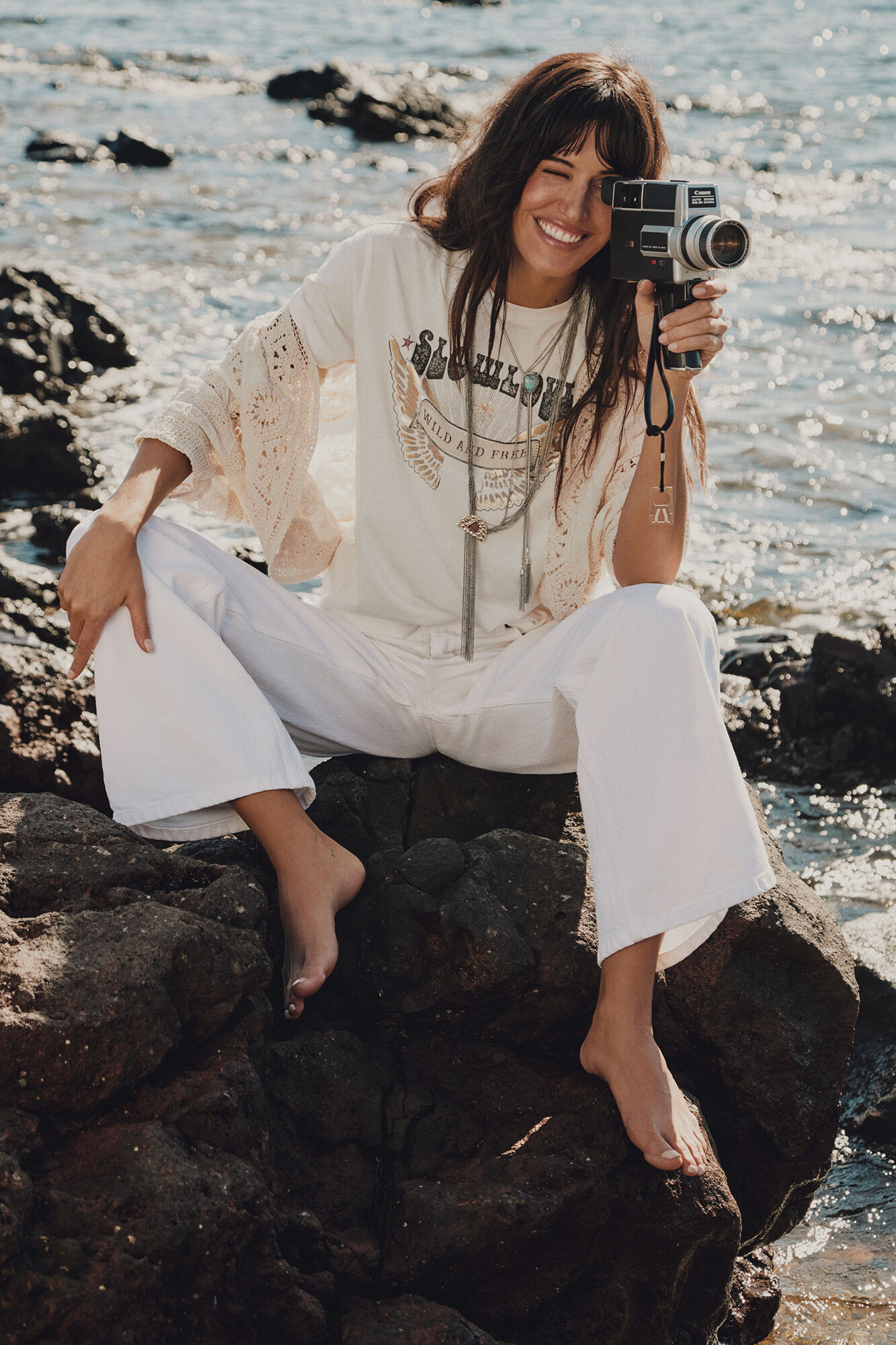 Slowlove Playera slowlove estampada